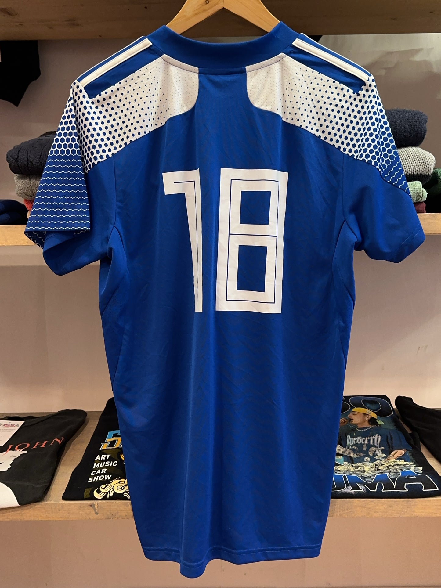 2022-23 Hertford Town Football Club Adidas Home Football Shirt 18 - M