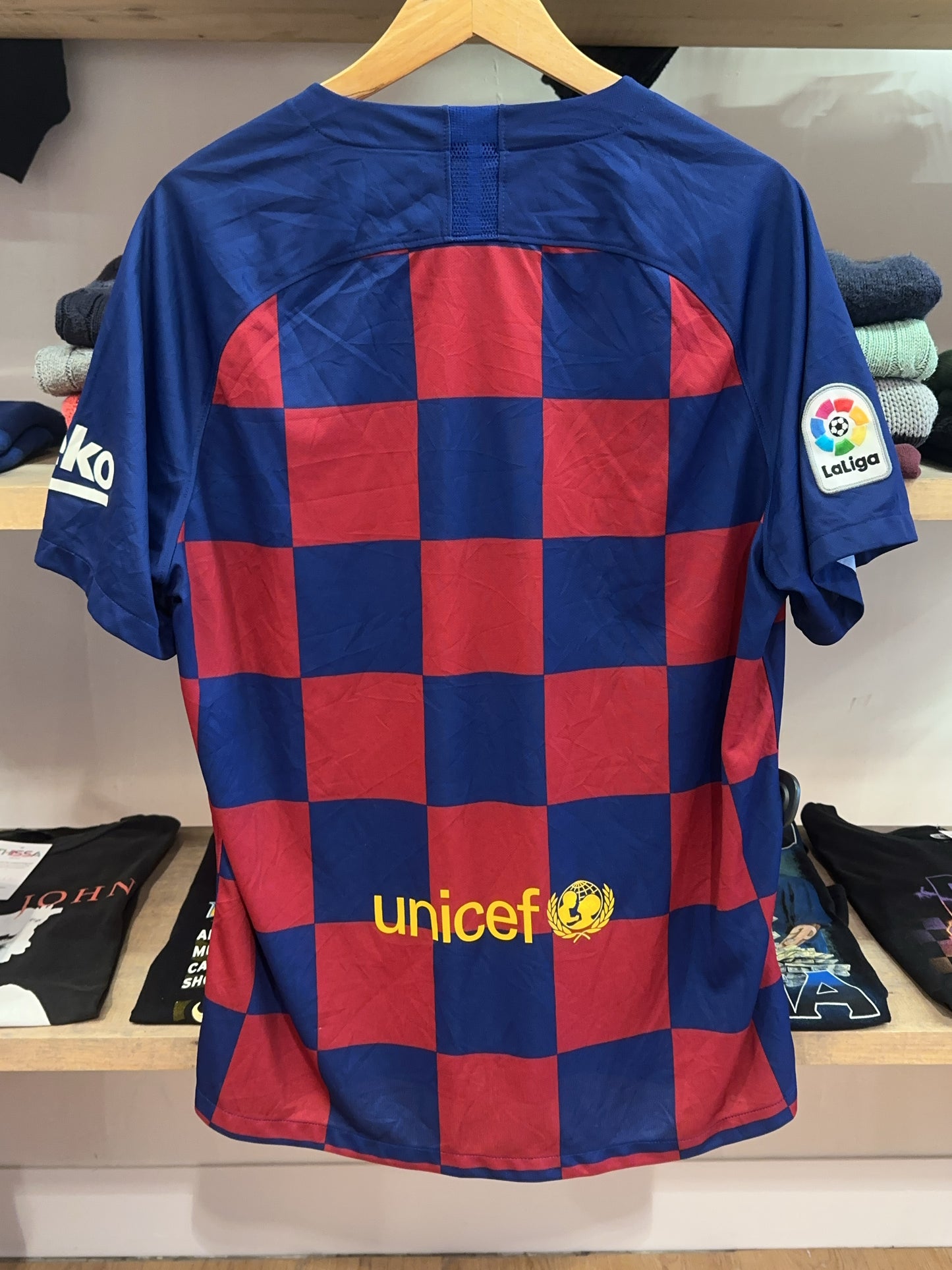 2019-20 FC Barcelona Nike Home Football Shirt - XL