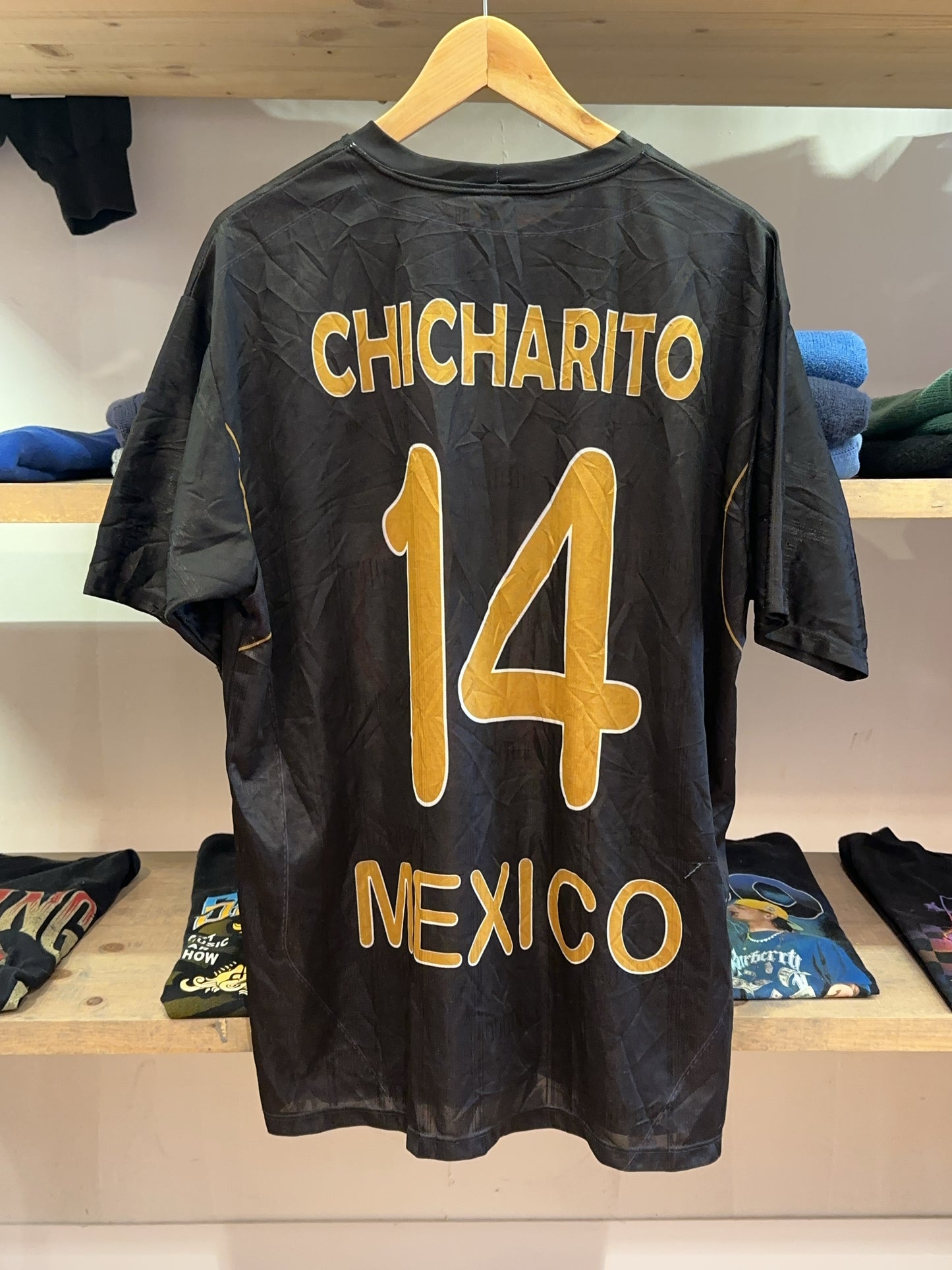 L - Chicharito Mexico #14 Graphic Soccer Jersey