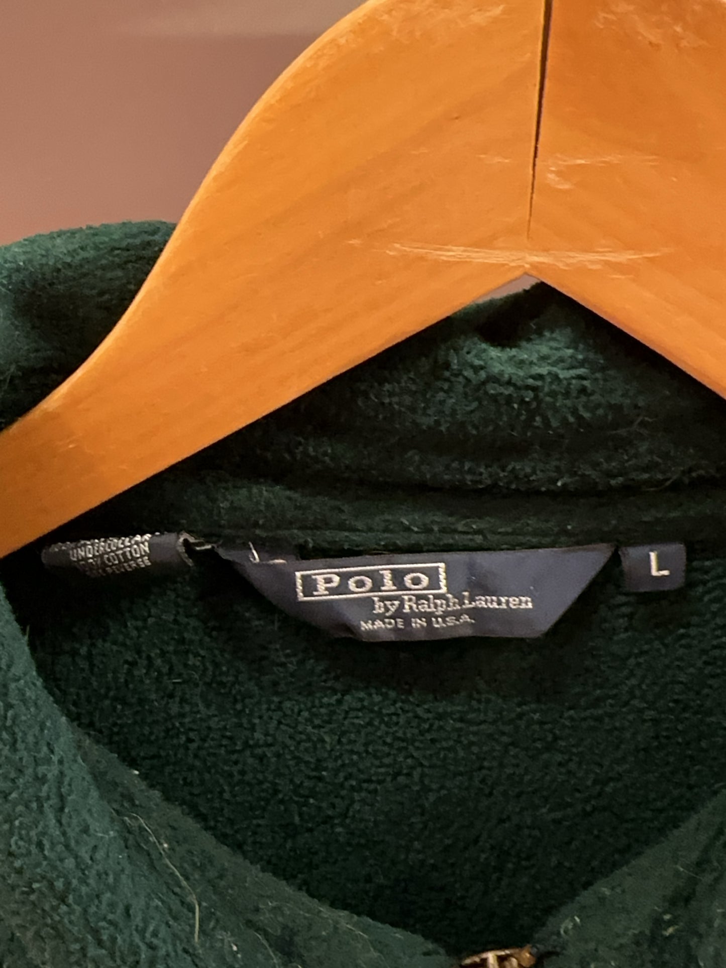 L - Ralph Lauren Fleece Harrington Jacket