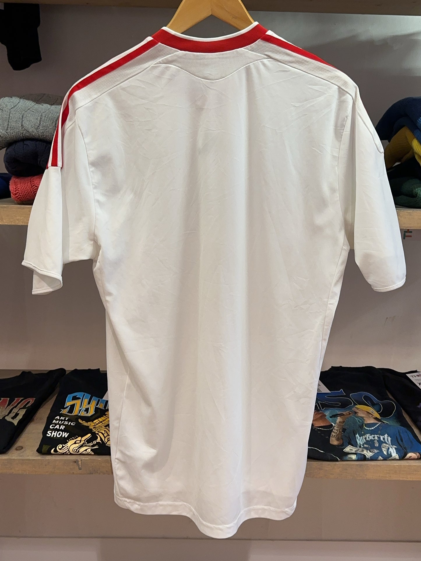 2009-2010 Hamburger SV Adidas Home Football Shirt - M