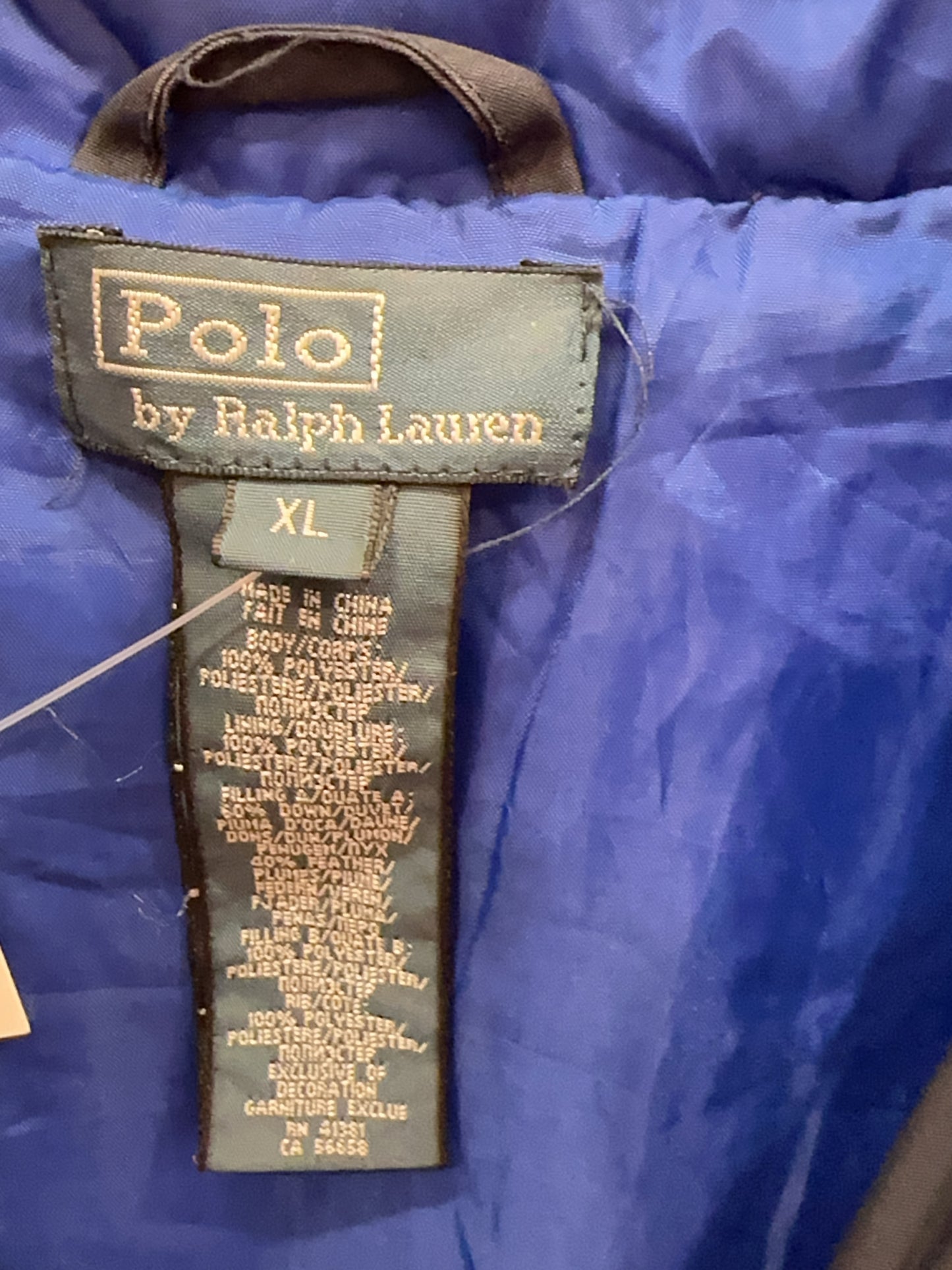 S - Ralph Lauren Puffer Jacket