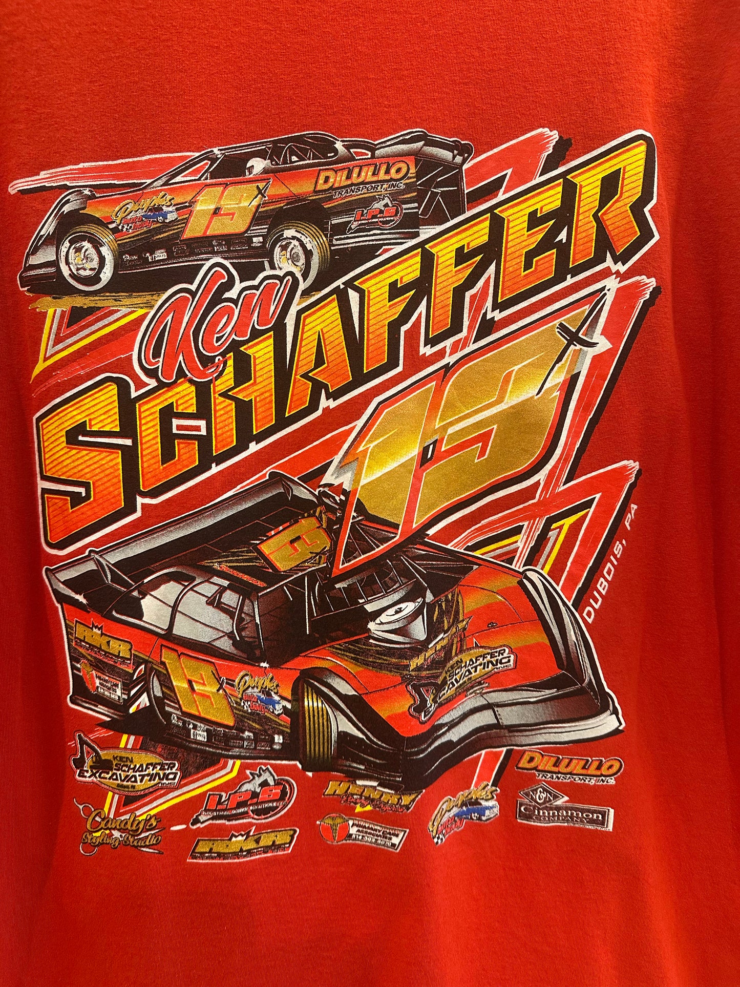XXL - New Schaeffer 19 Red Graphic T-Shirt