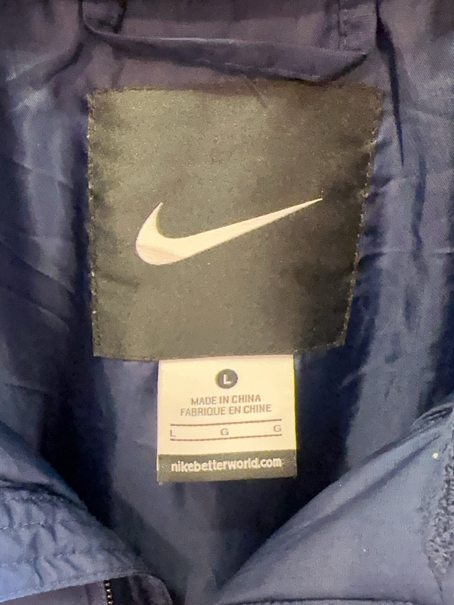 L - 2016-17 England Padded Bench Coach Nike Jacket