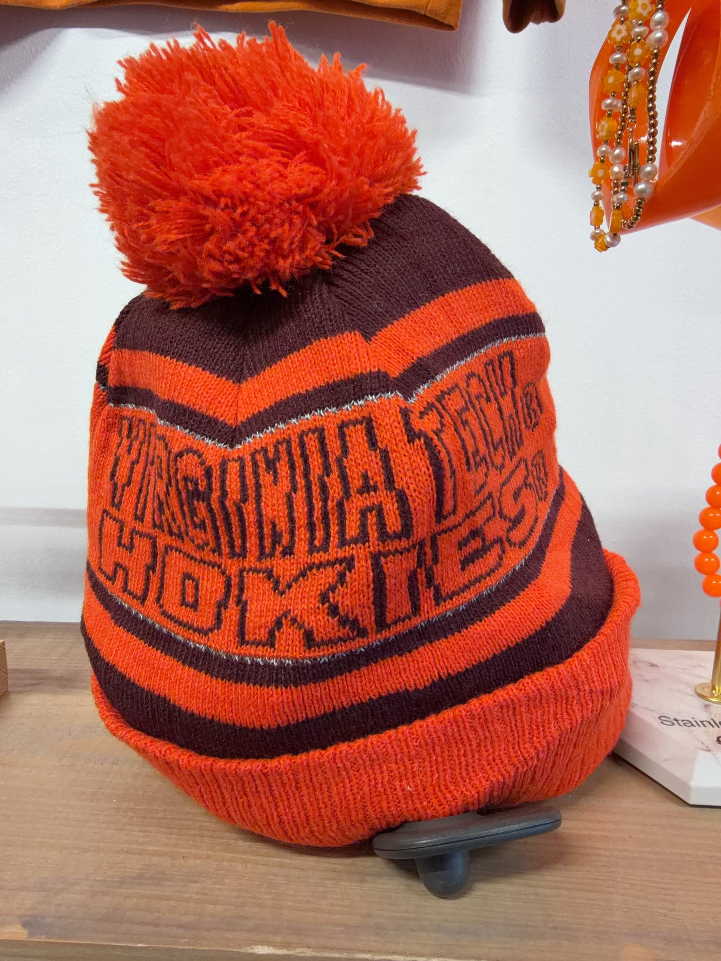 Vintage Virginia Tech Hokies Beanie