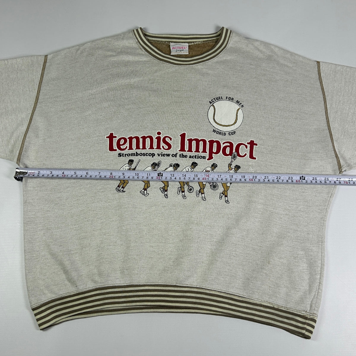 XL - 1980's Actuel Tennis Impact Sweatshirt