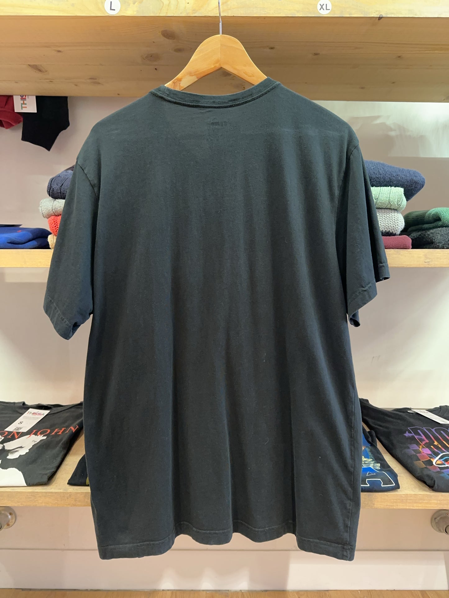 Puma Black Logo Graphic T-Shirt XL