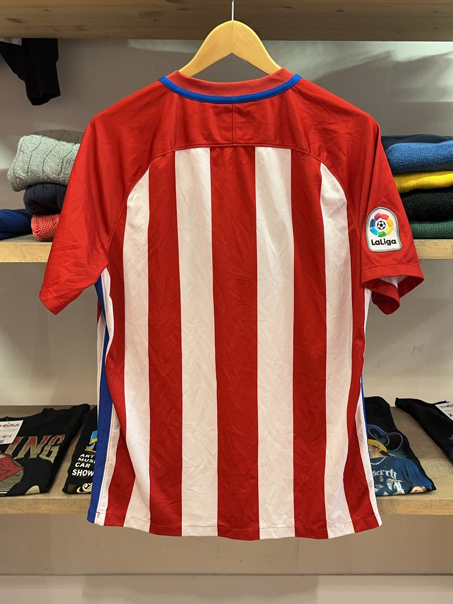 2016-17 Atlético de Madrid Nike Home Football Shirt - S