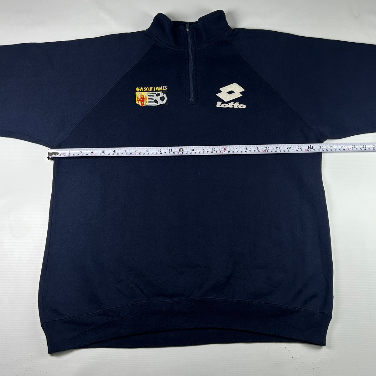 XL - 1996–1998 Lotto New South Wales Soccer Half-Zip Sweatshirt