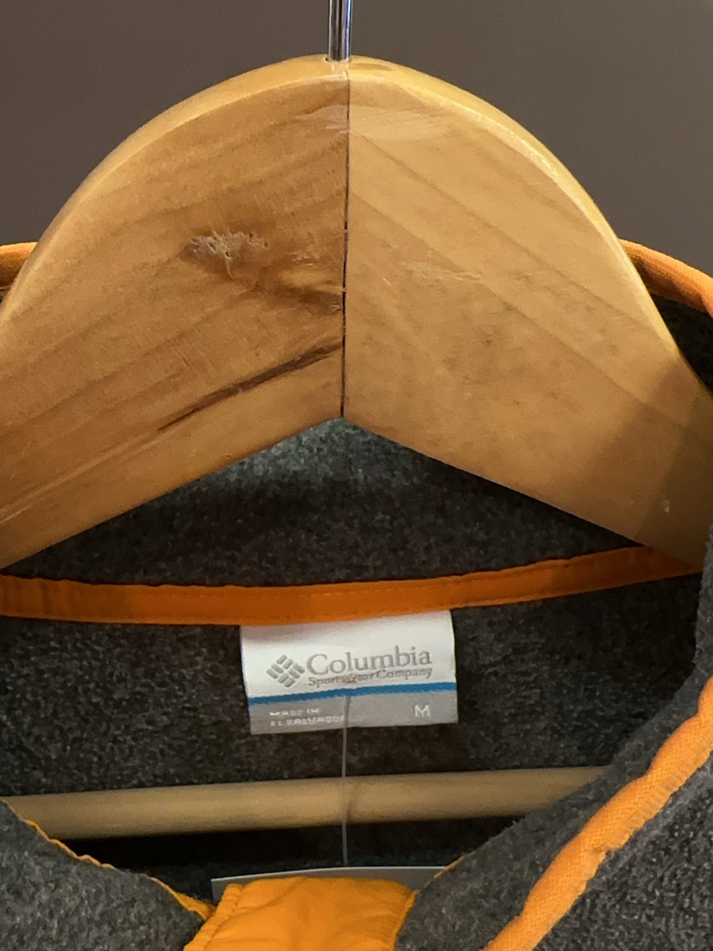 M - Columbia Fleece Quarterzip