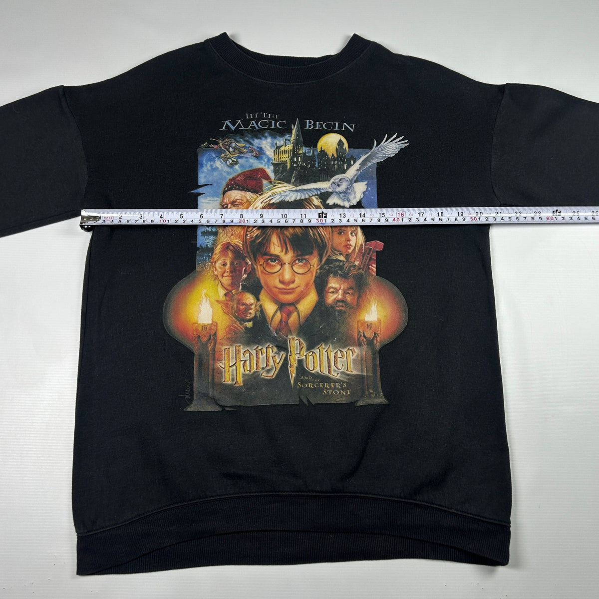 M - 2000's Harry Potter and the Sorcerer's Stone Black Sweatshirt
