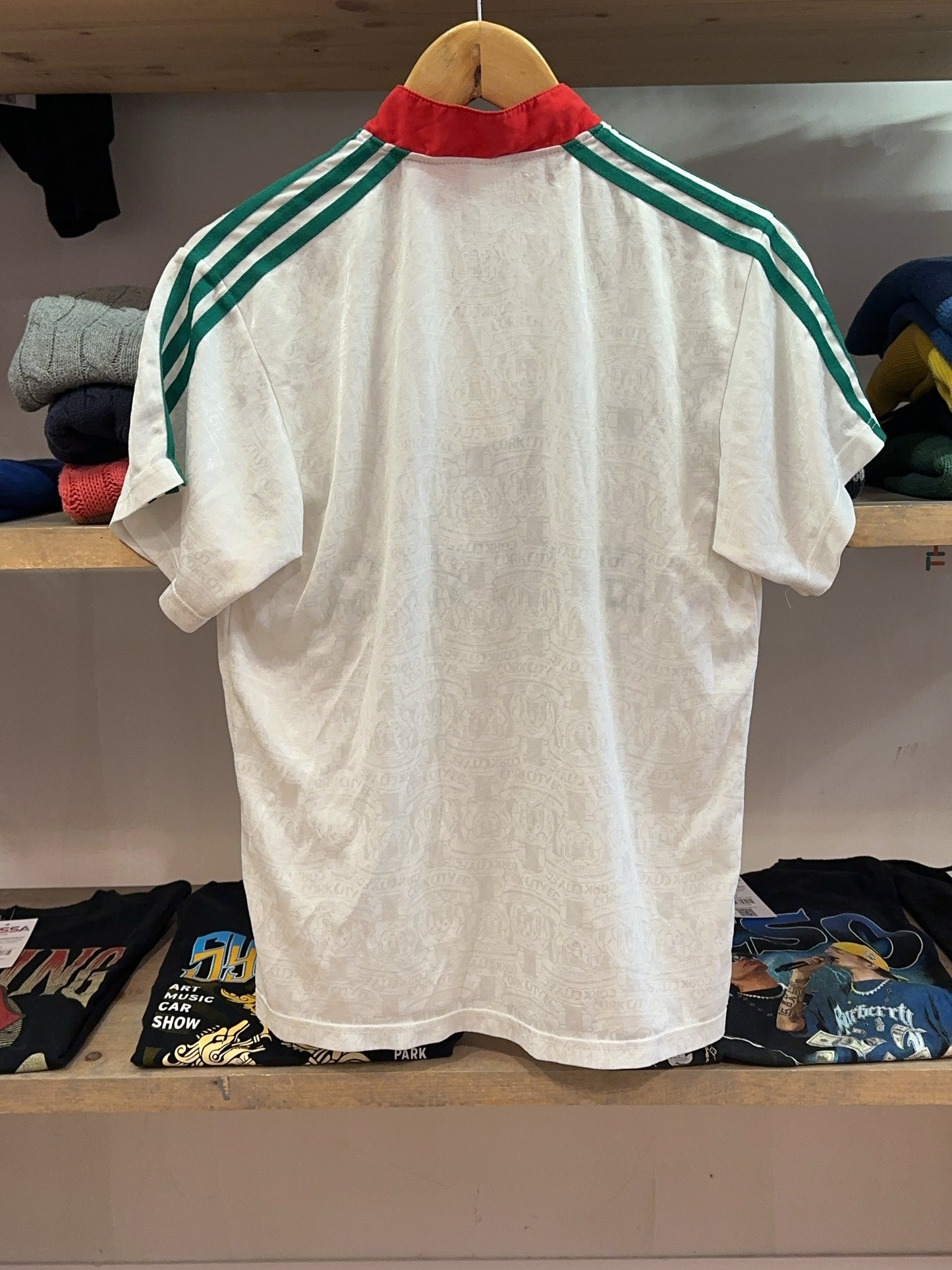 1995-1997 Cork City FC Adidas Home Football Shirt - S