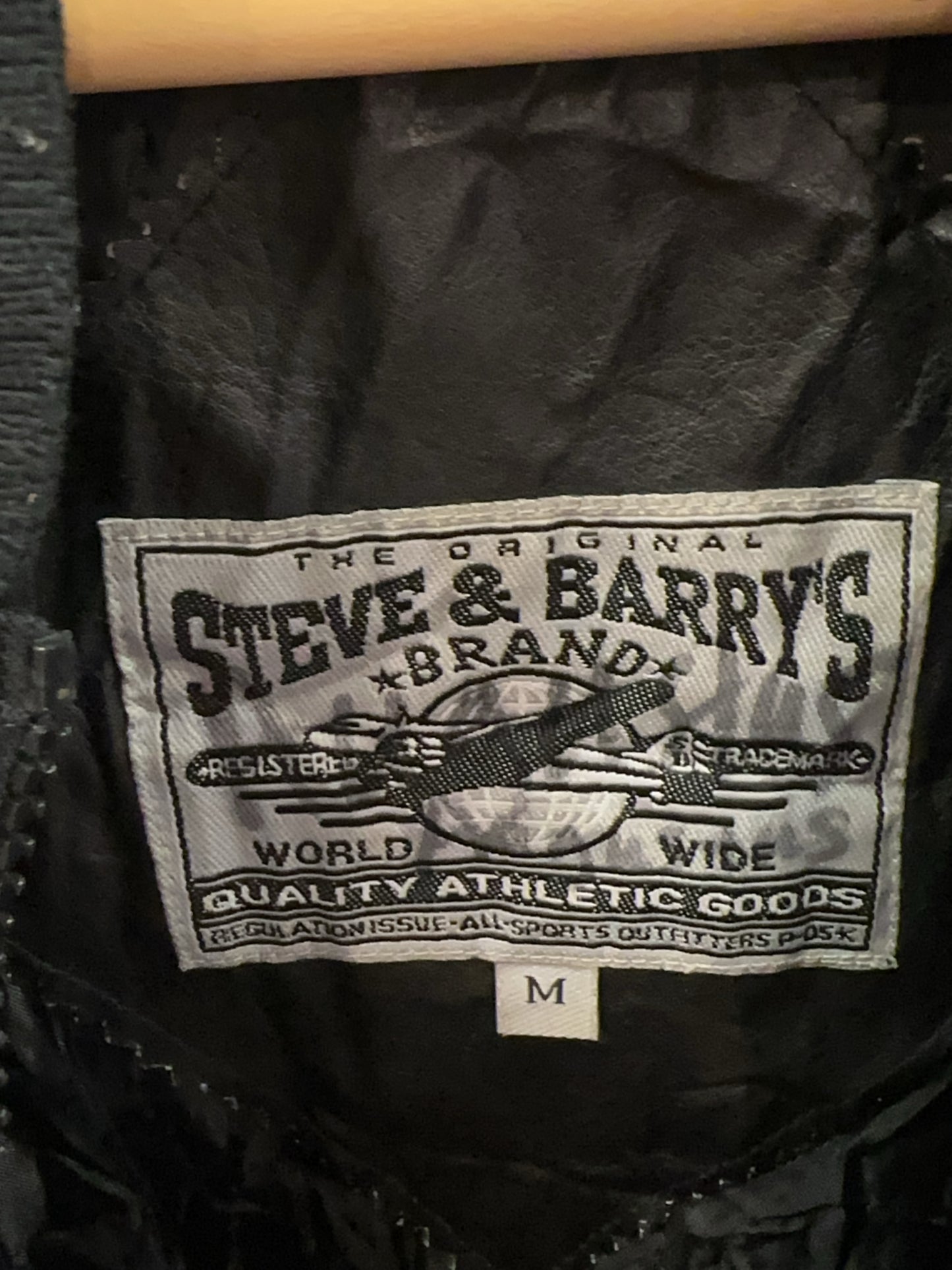 M - Vintage 1990's Ohio Bobcats Steve & Barry's Varsity Jacket