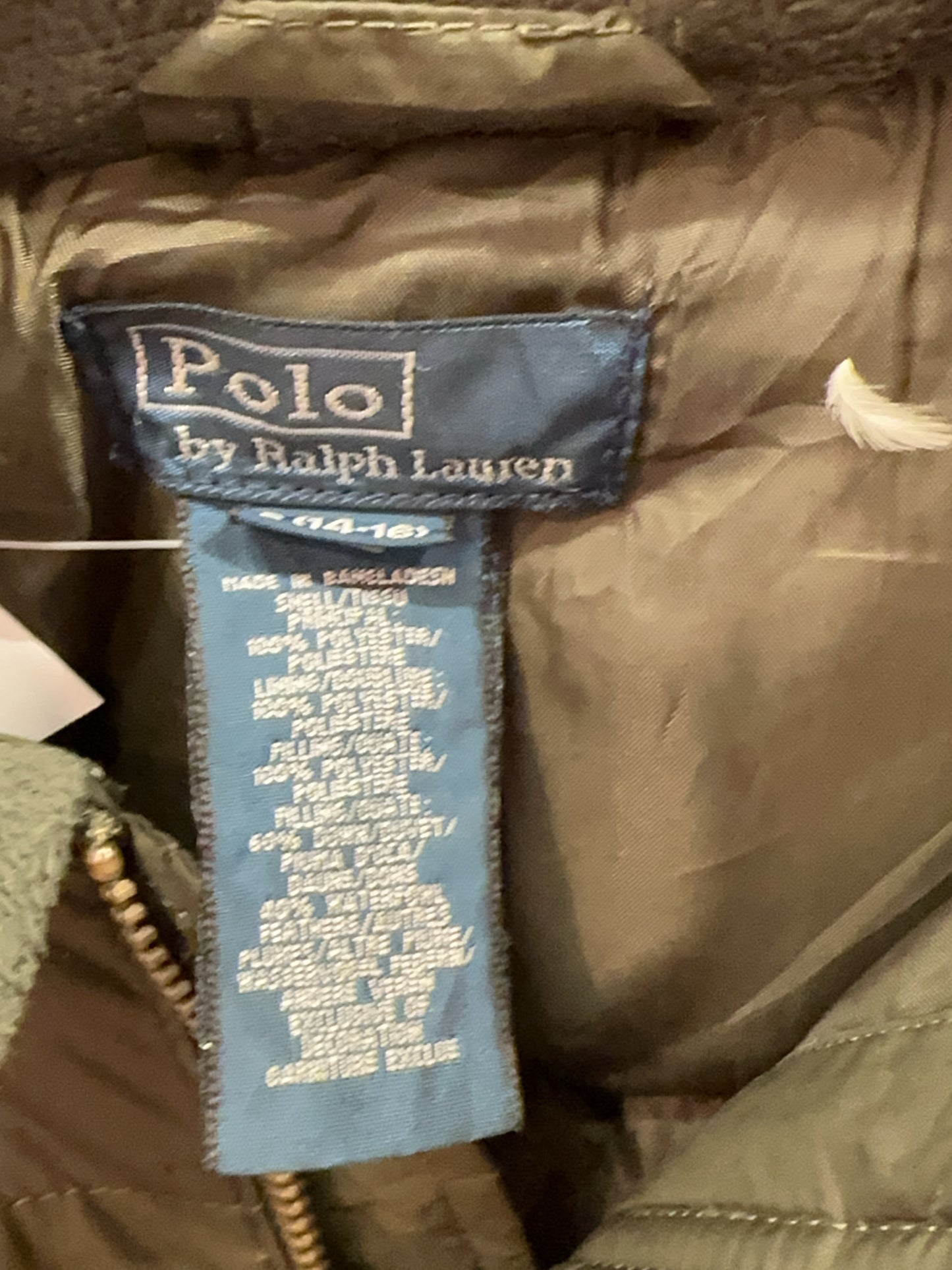 XS - Ralph Lauren Puffer Jacket