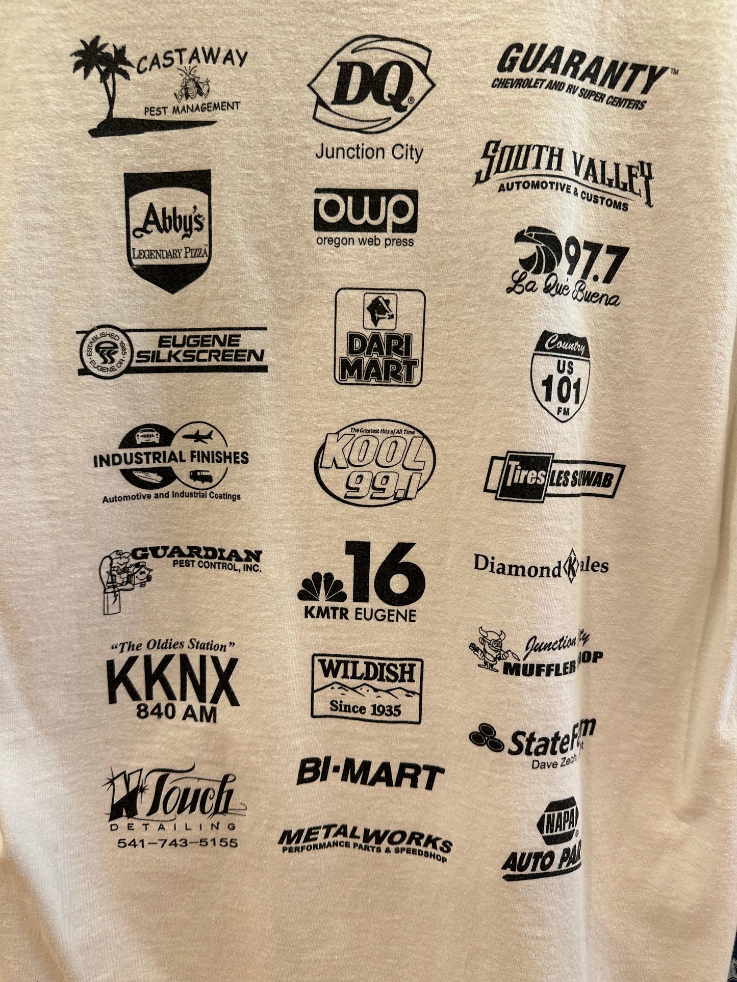 XL - Vintage Junction Junction 4 1999 Car Show Sponsor T-Shirt