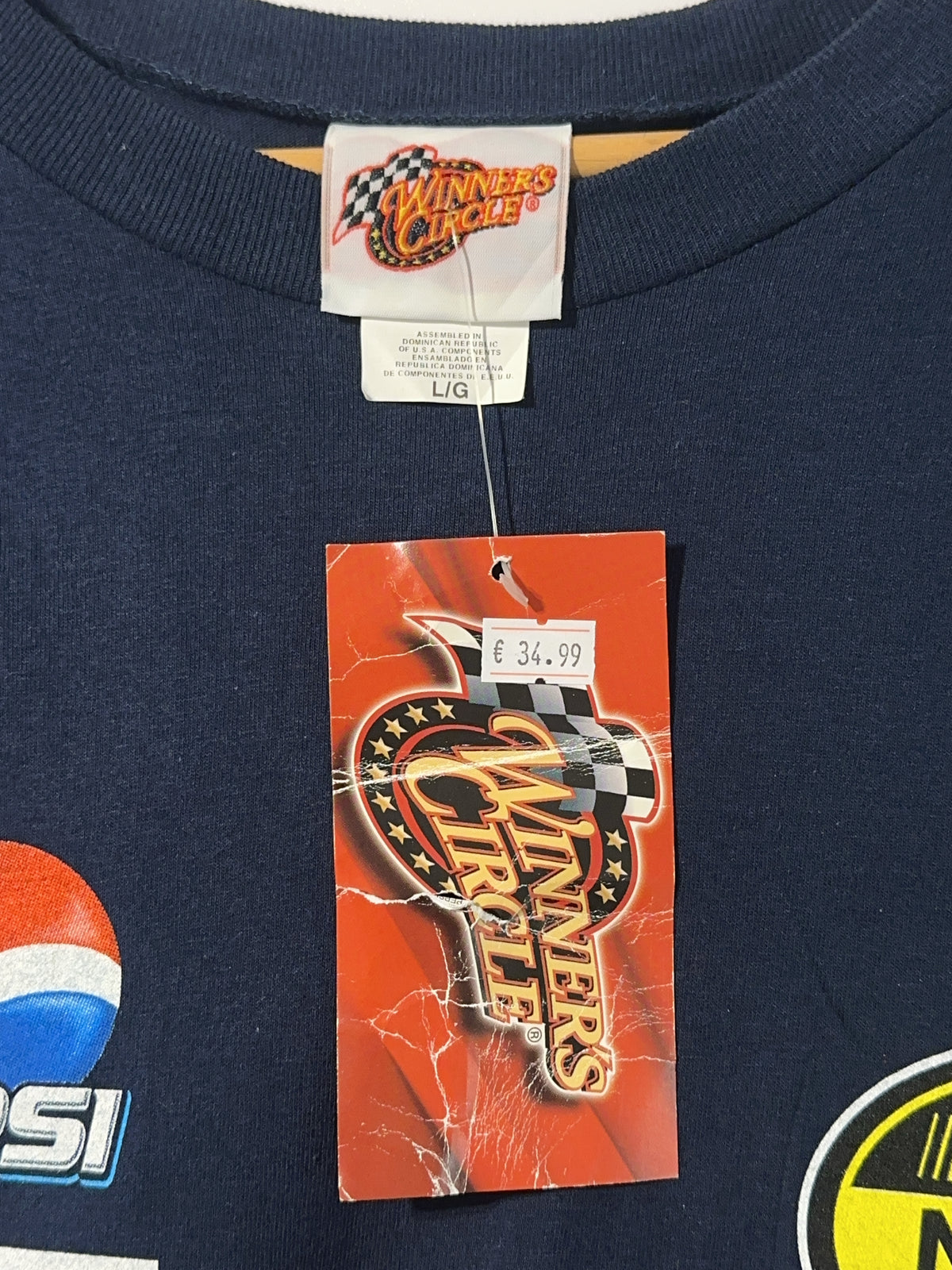 L - Nascar Racing 2005 Jeff Gordon 24 T-shirt