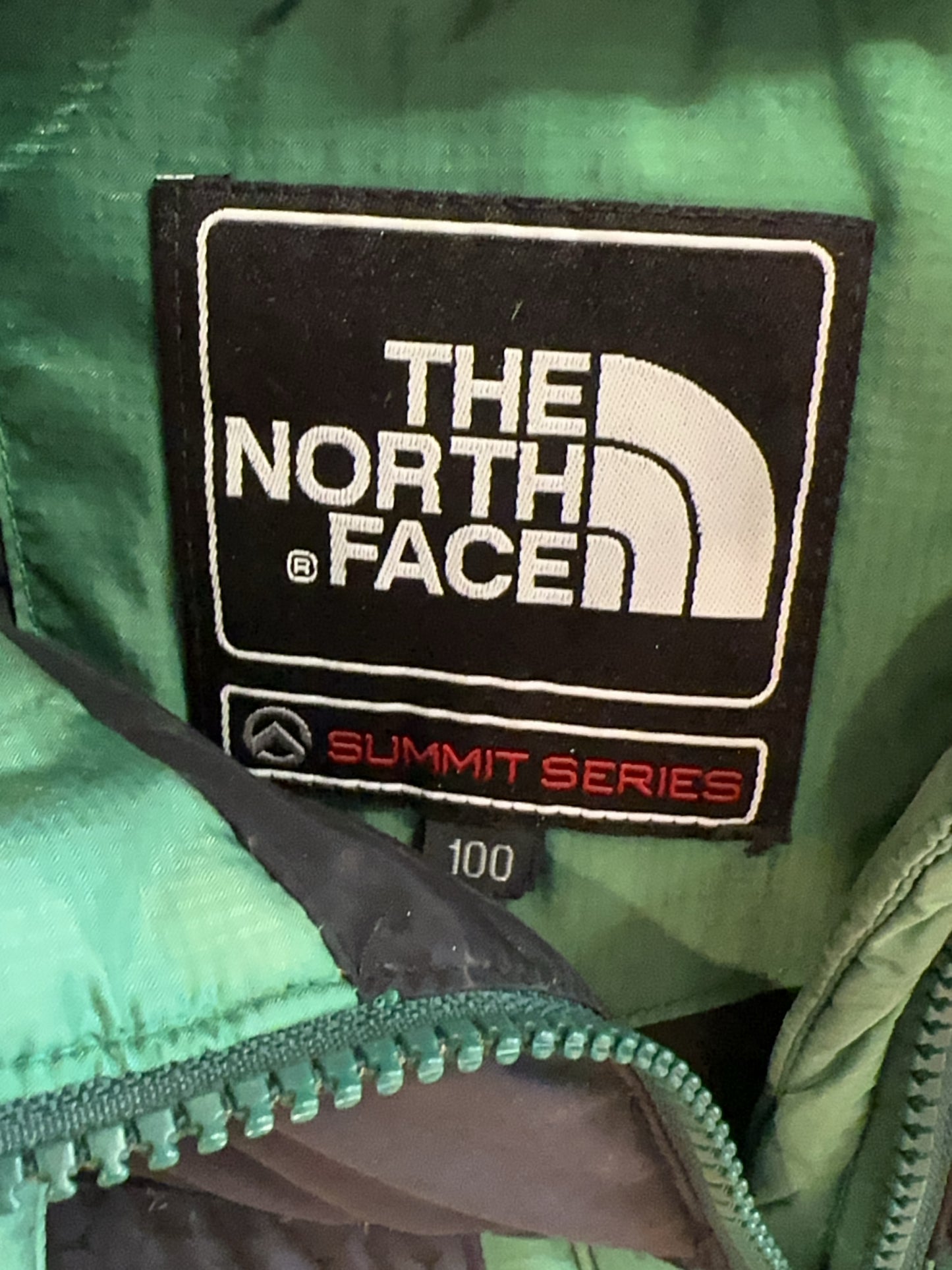 M - The North Face Green Summit Series 800 Puffer Jacket