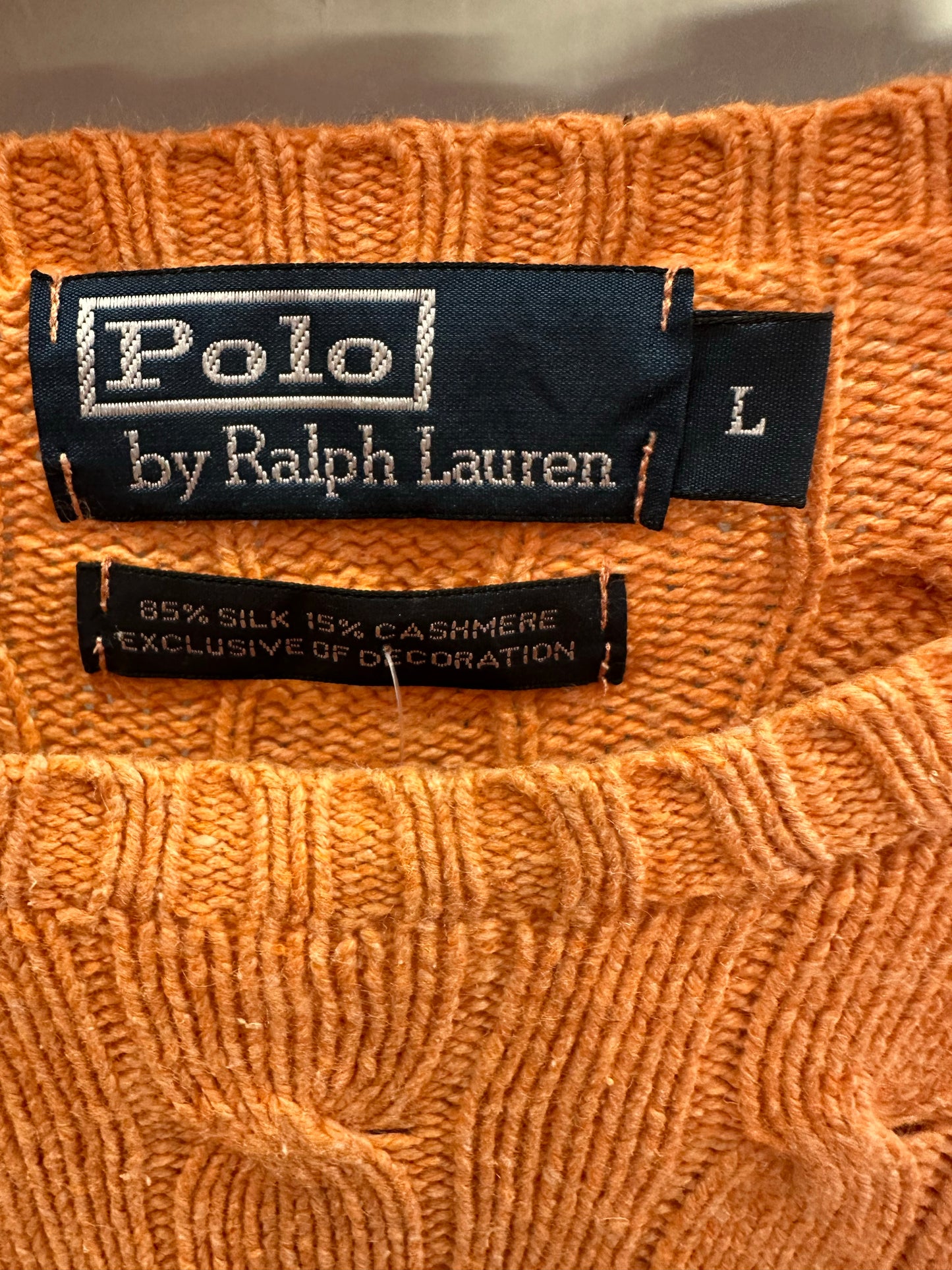 L - Polo Ralph Lauren Cable Knit