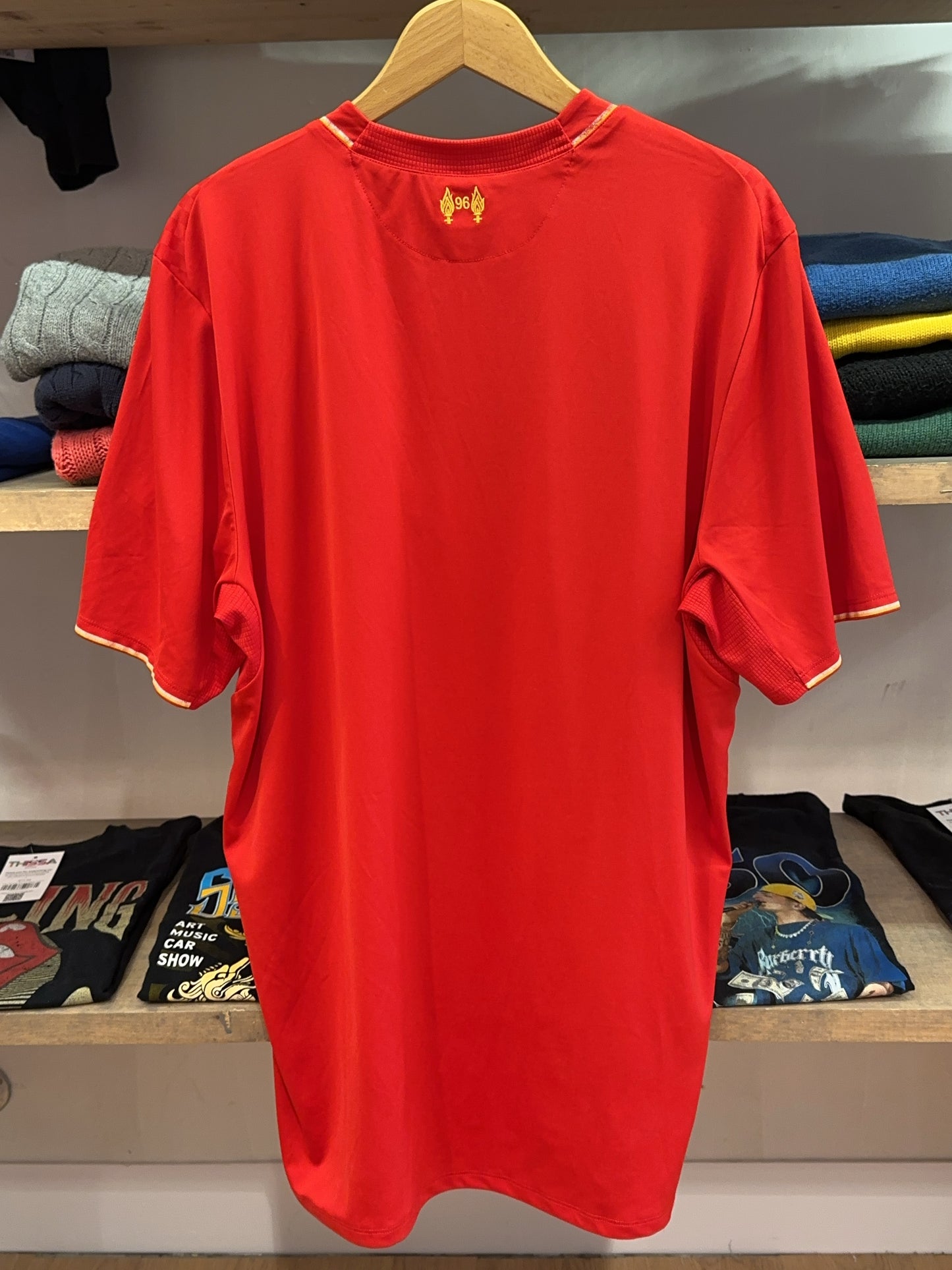 2015-2016 Liverpool FC New Balance Home Football Shirt - XXL