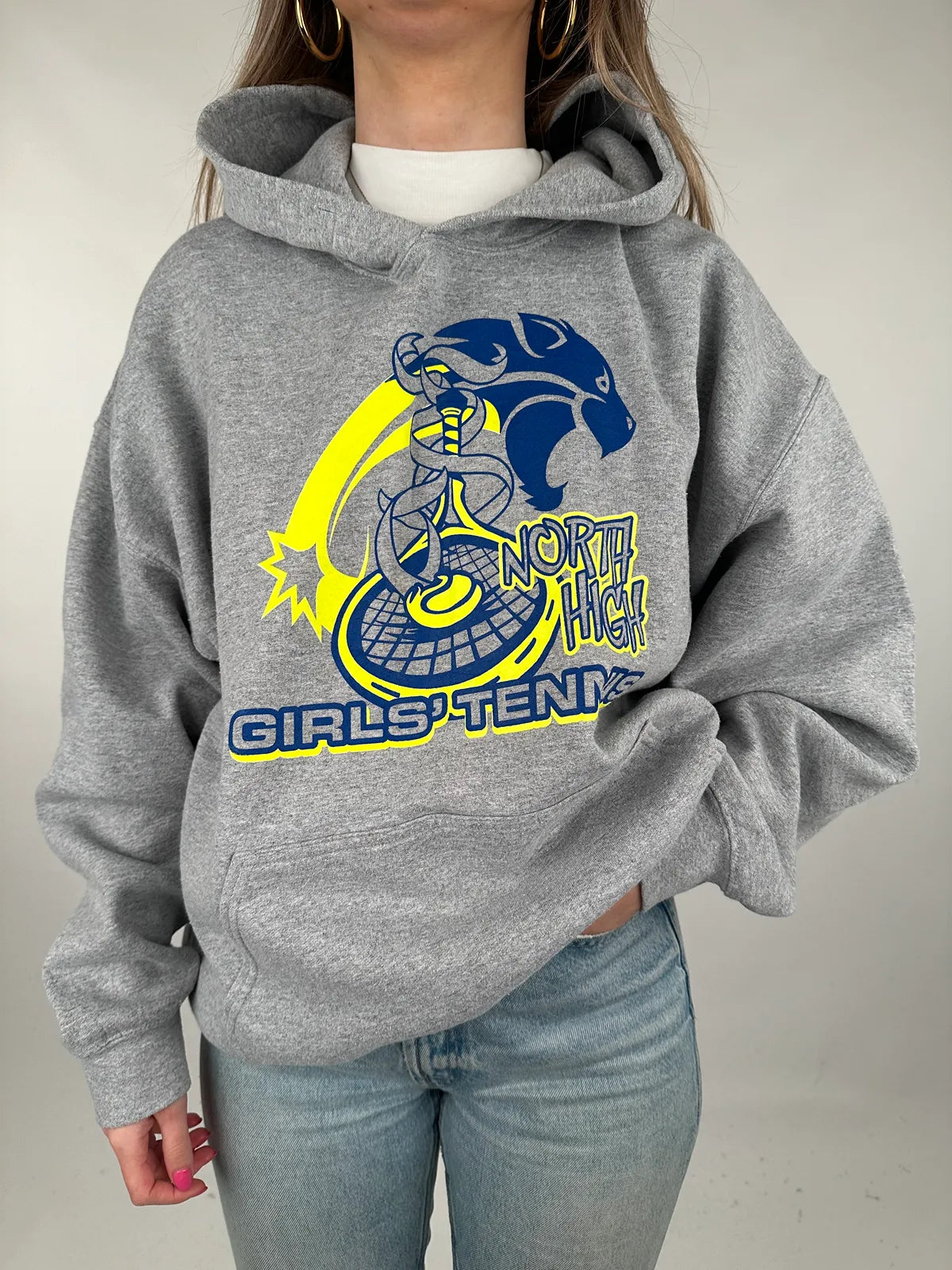 North High Girls Tennis - Hoodie - XL