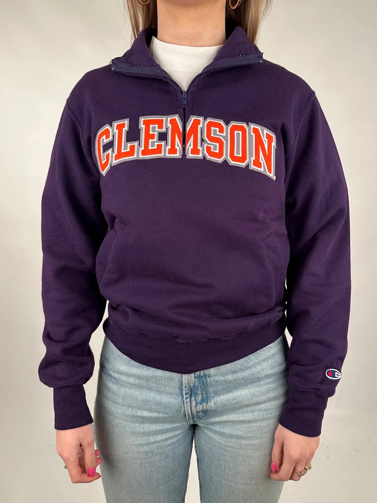 Clemson University - Quarterzip - XS