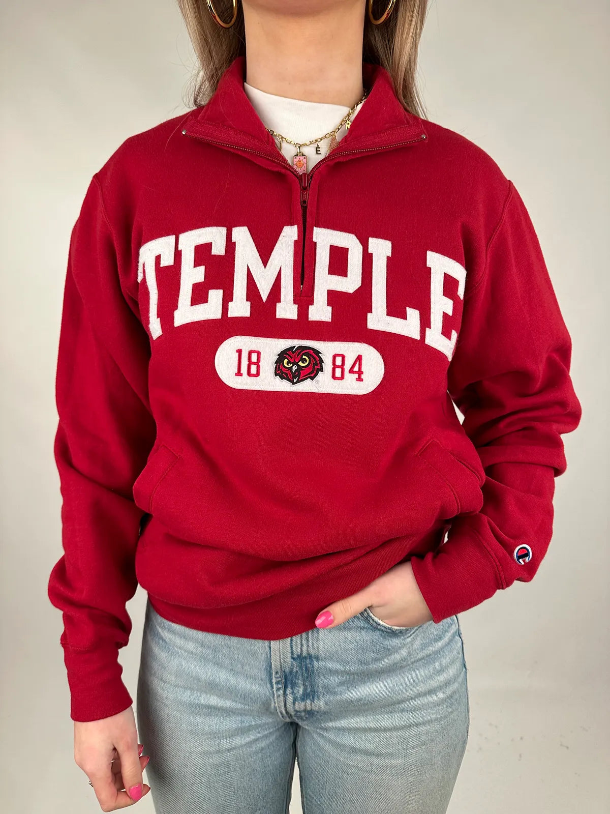 Temple University - Quarterzip - S