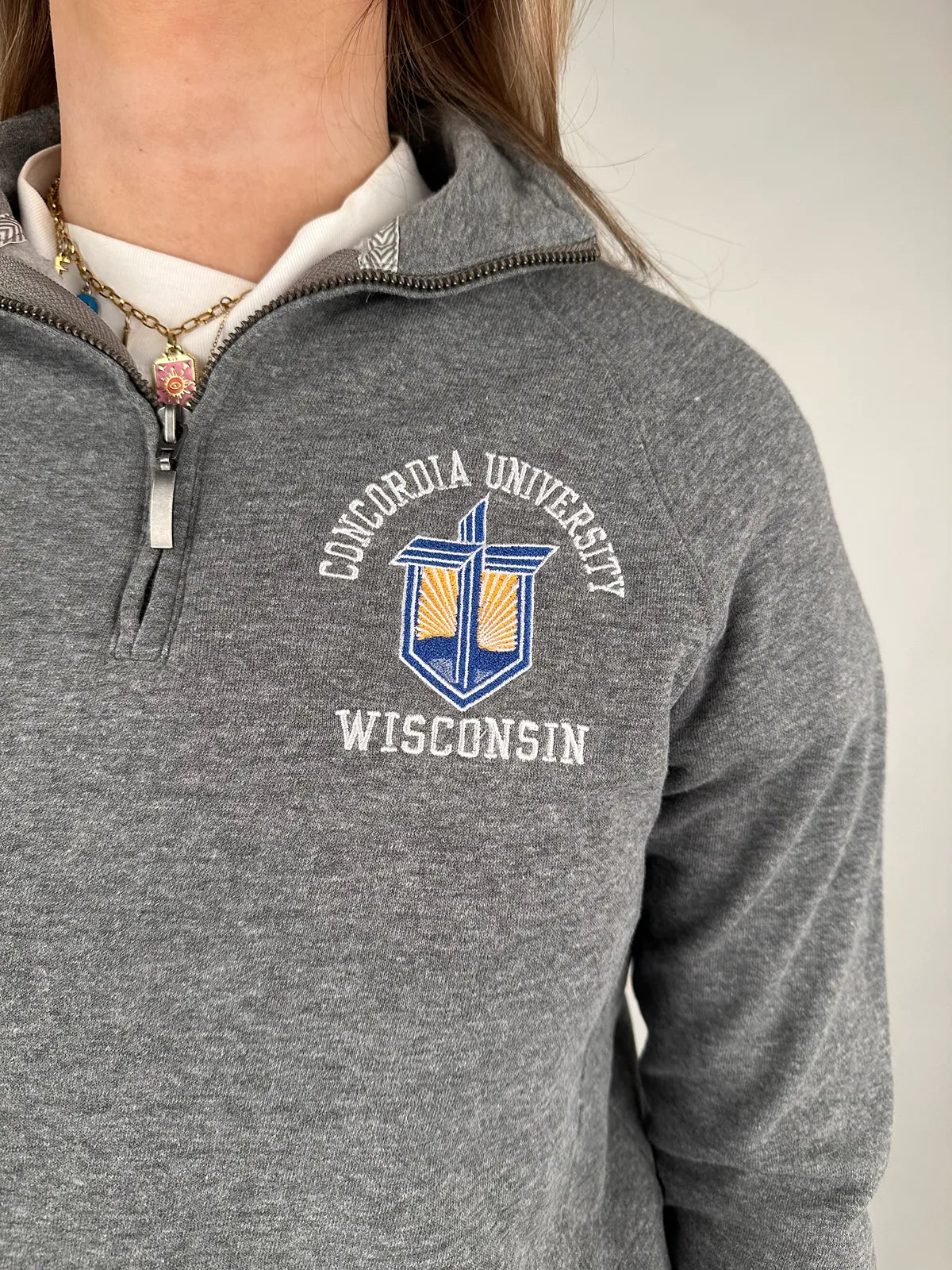 Concordia University Wisconsin - Quarterzip - XS