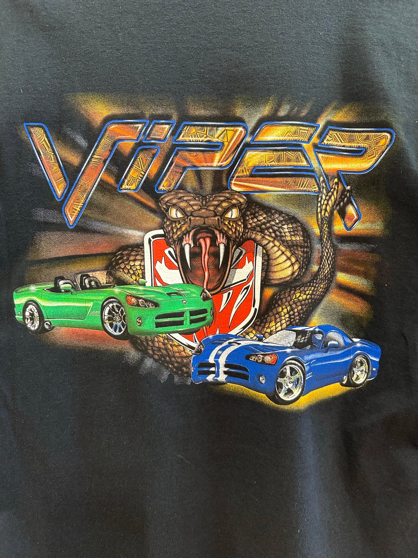 XL - Viper Club Snake Graphic T-Shirt