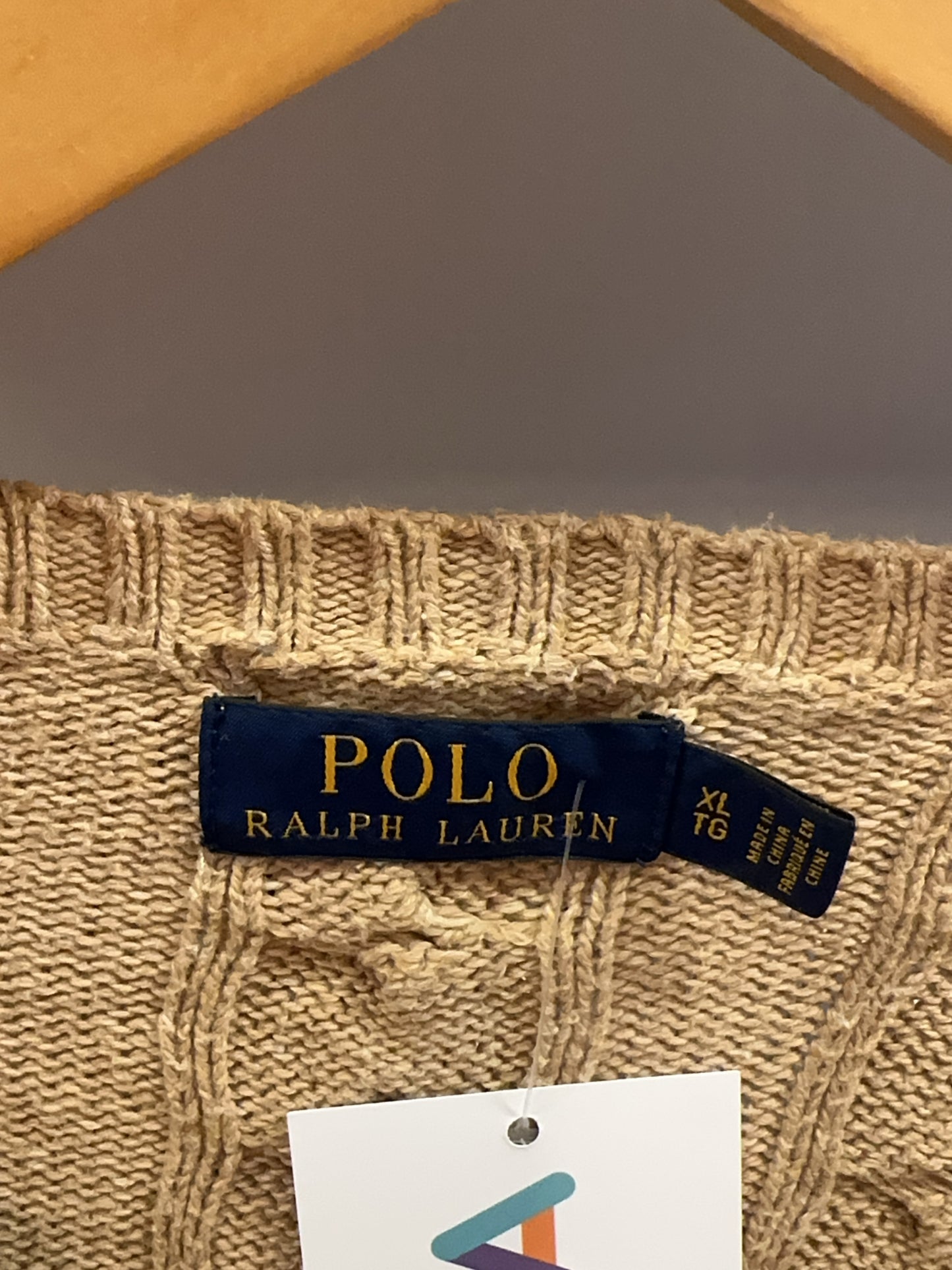 XL - Ralph Lauren Cable Knit