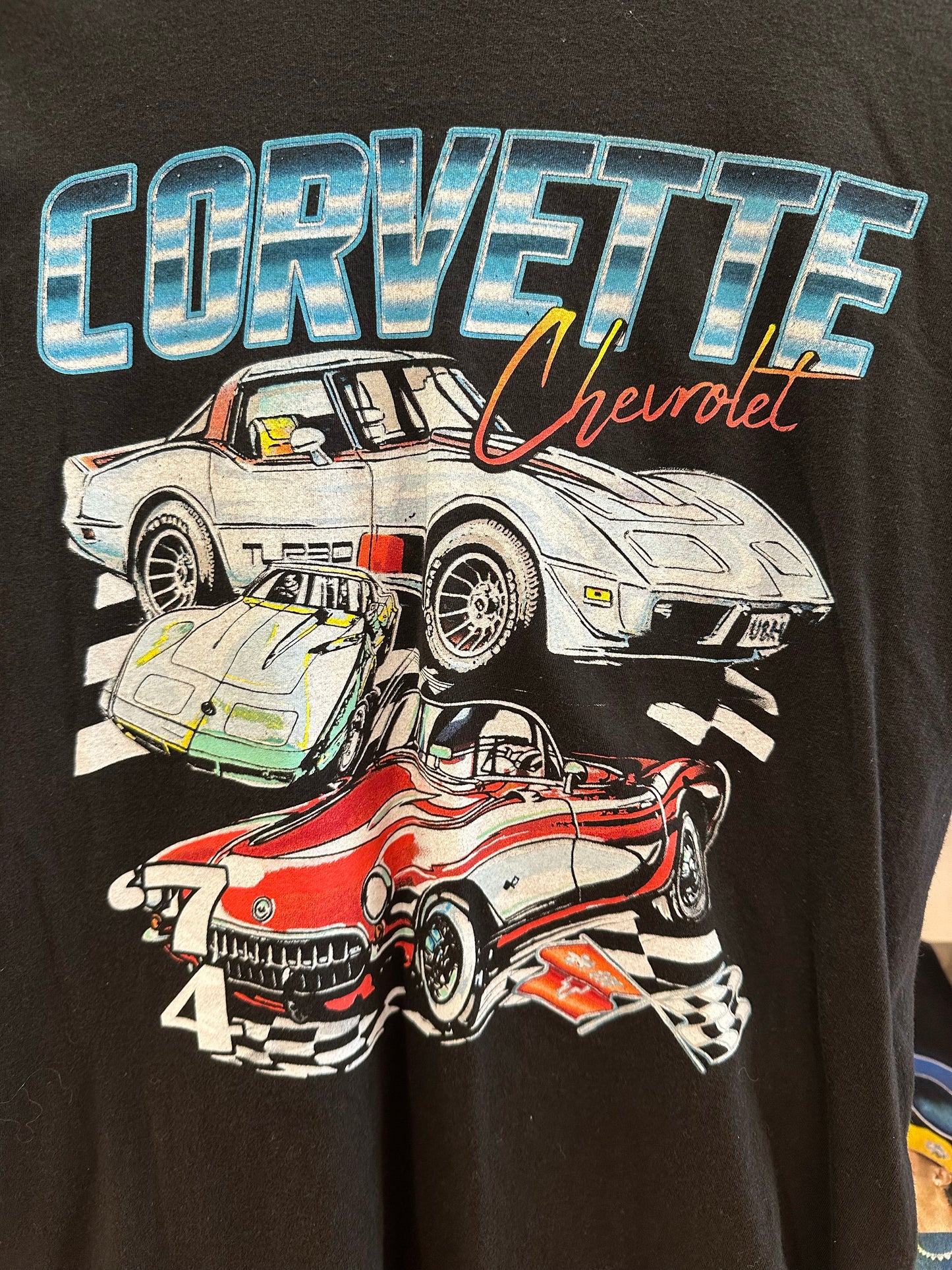XL - Corvette Chevrolet Graphic T-Shirt