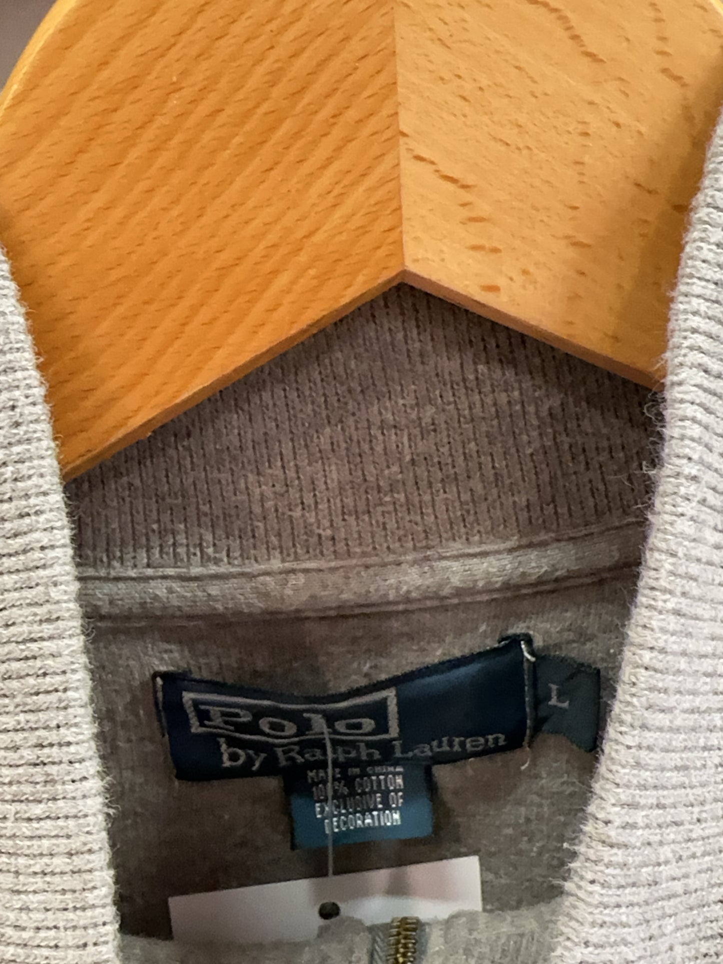 L - Ralph Lauren Quarterzip