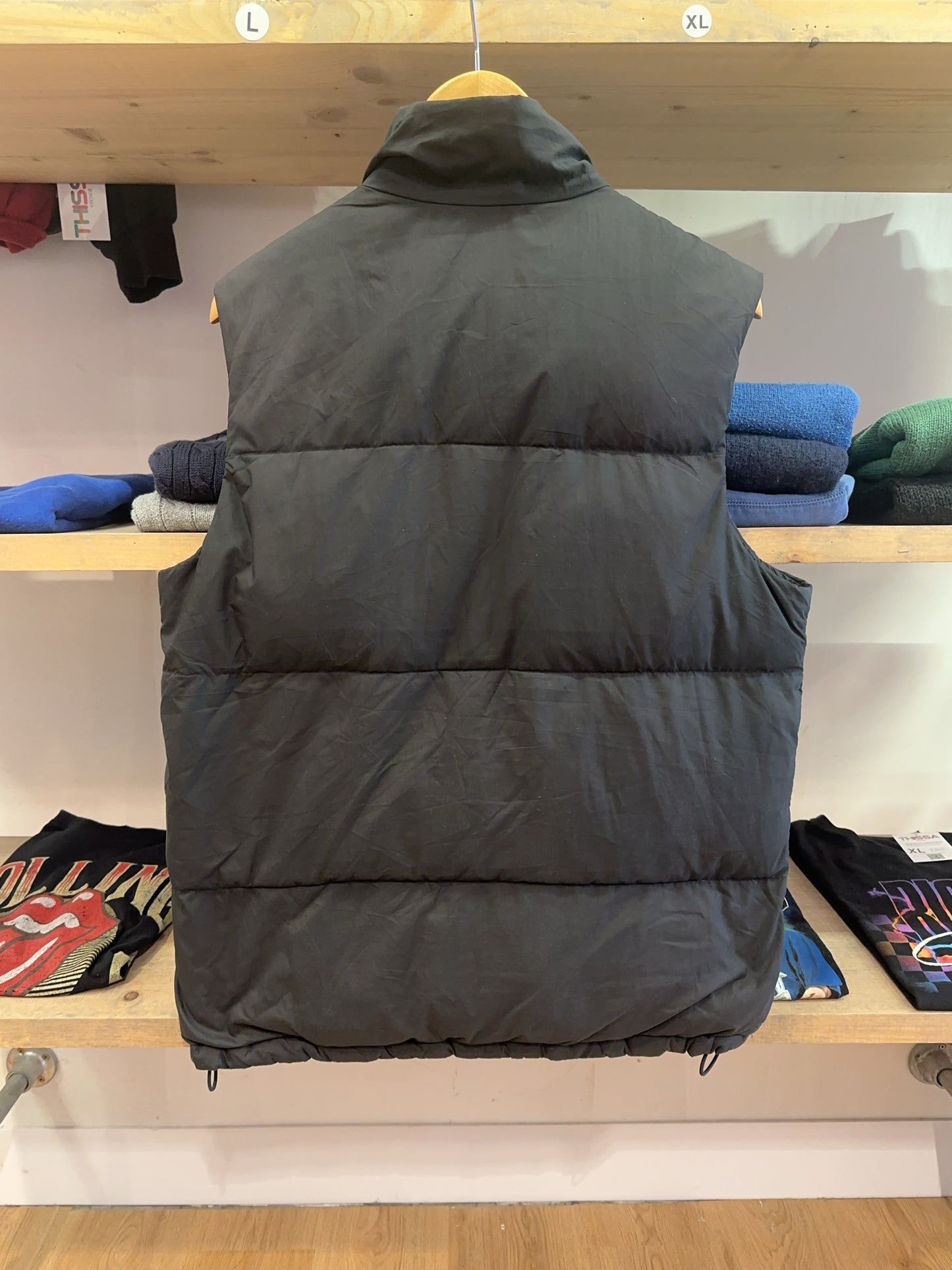 S - Vintage Adidas Puffer Bodywarmer