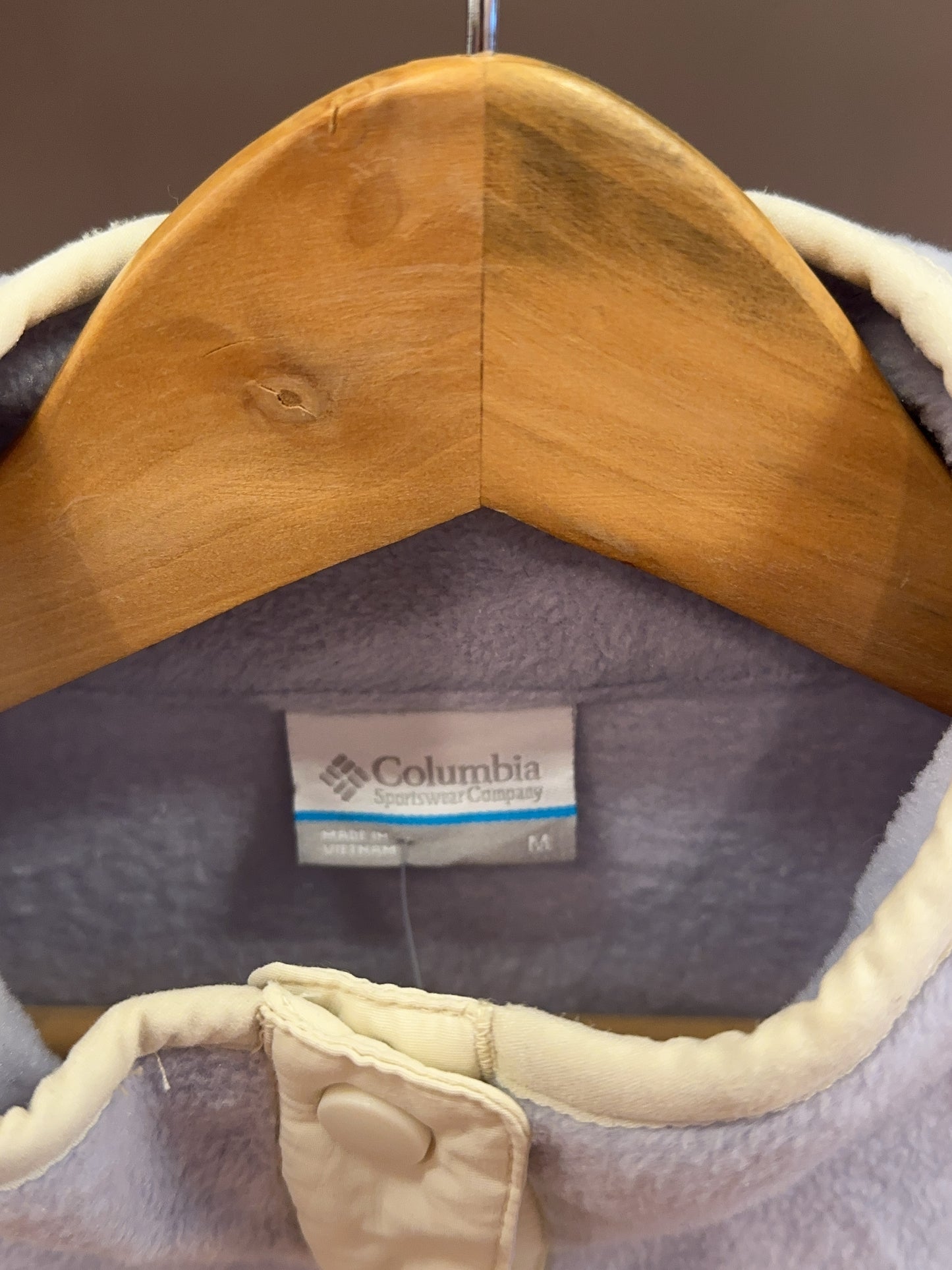 M - Columbia Fleece Quarterzip
