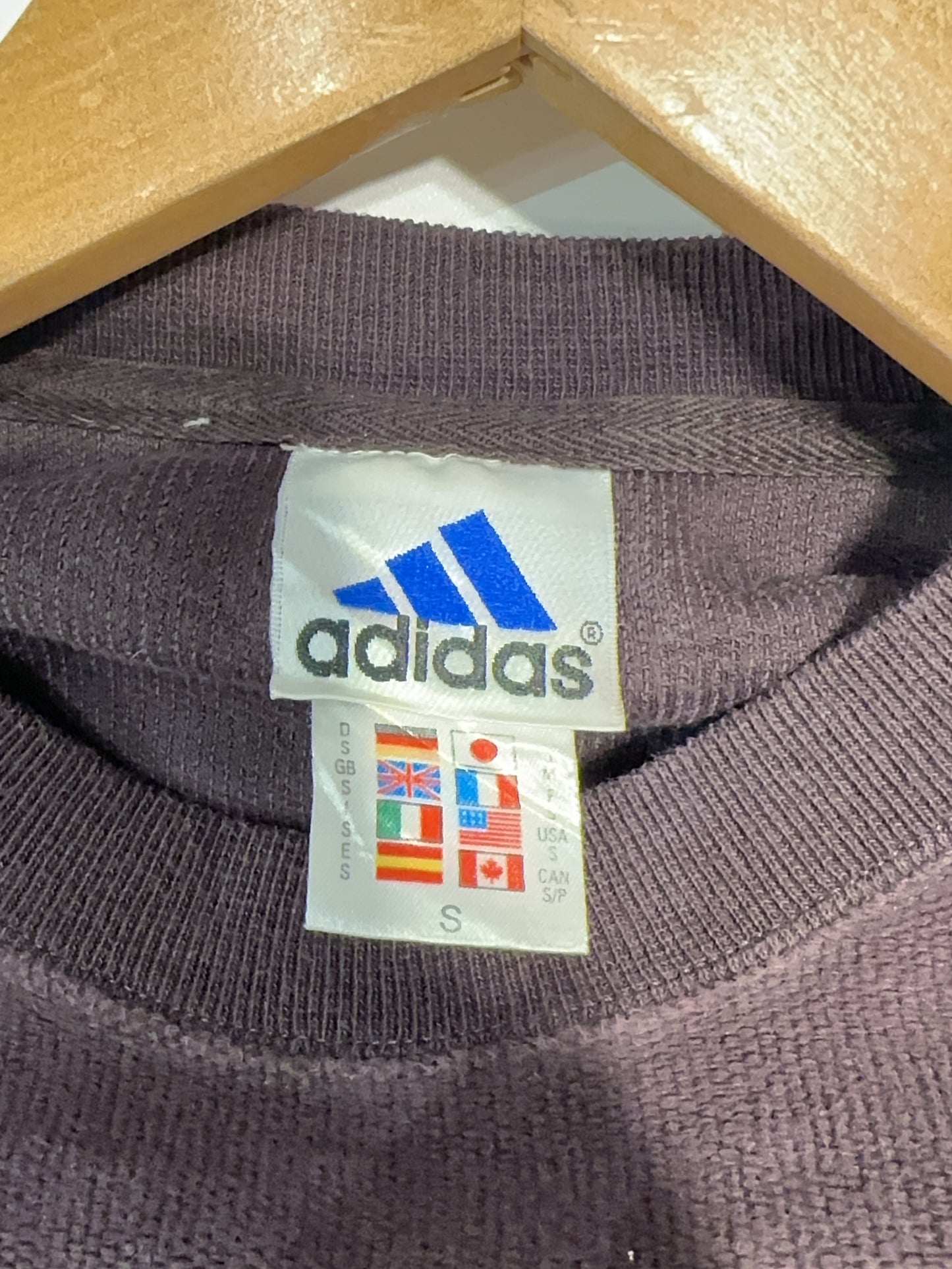 S - Vintage 1990's Adidas Sweatshirt
