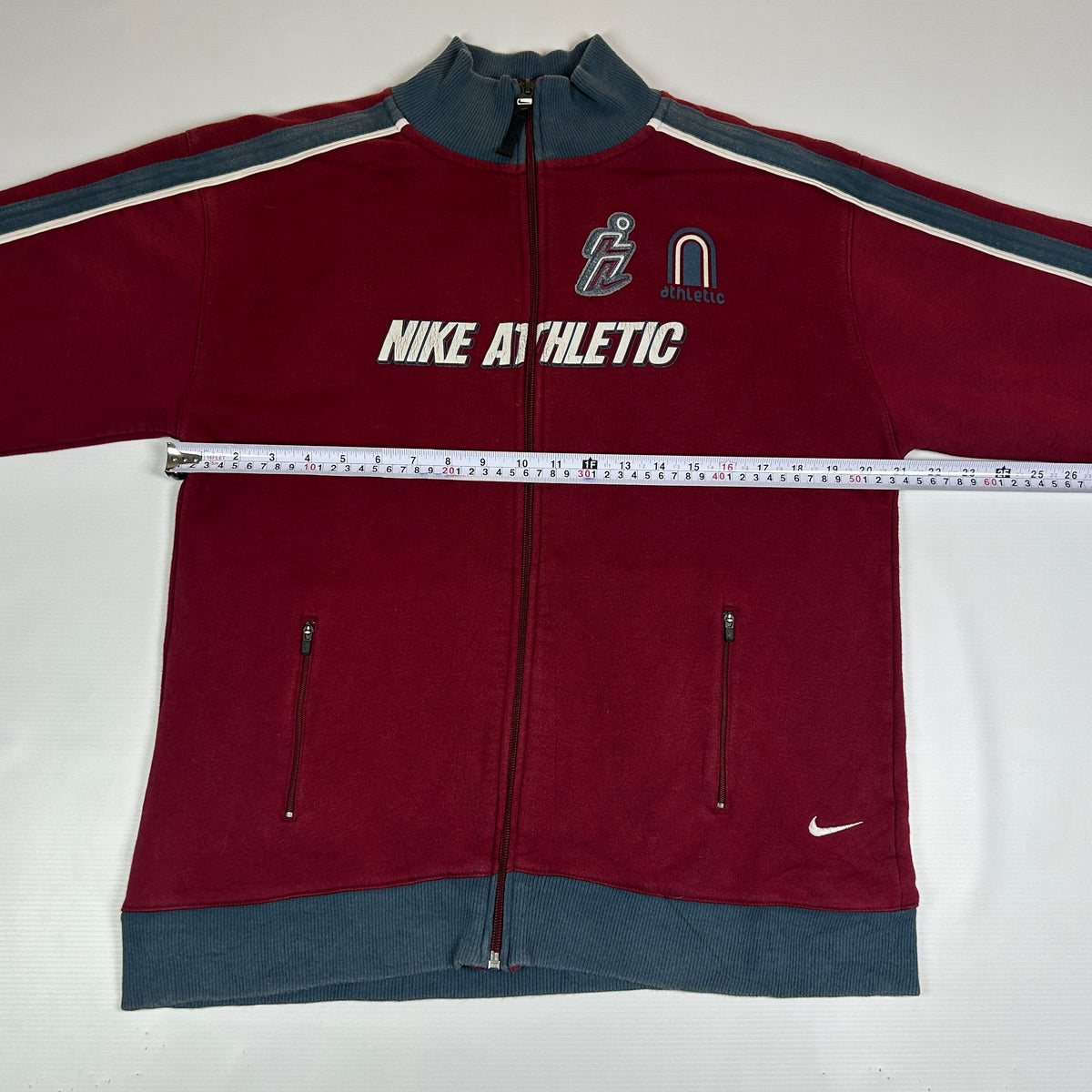 M - 2000's Nike Athletic Vintage Zip-Up Track Jacket