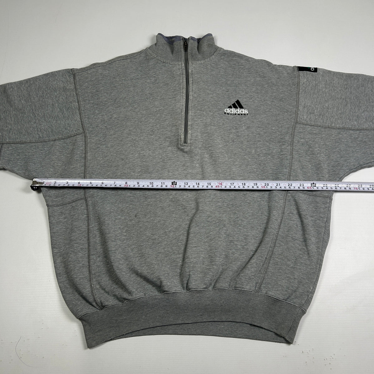 L - Vintage 1990's Adidas Quarterzip