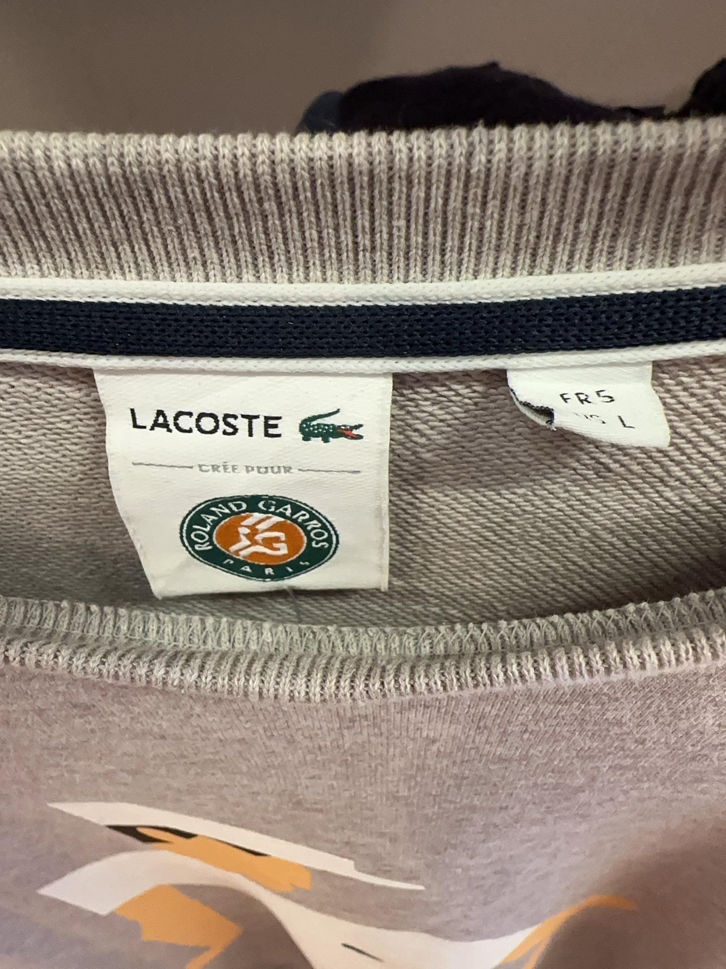 L - Lacoste Roland Garros Sweatshirt