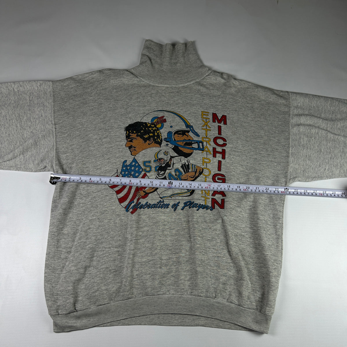 XL - 1990's Vintage Michigan Wolverines Turtleneck Sweatshirt