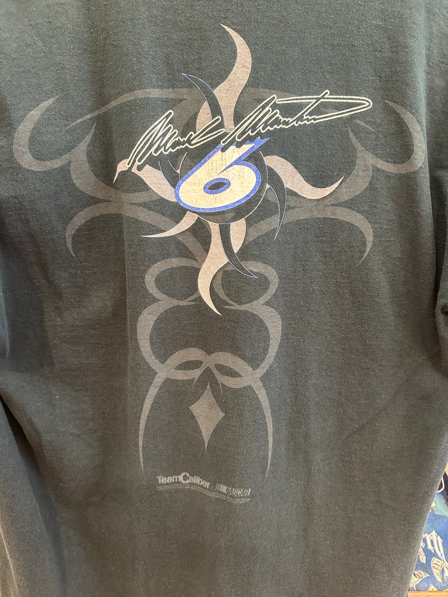 L - Mark Martin #6 Roush Racing Vintage NASCAR T-Shirt