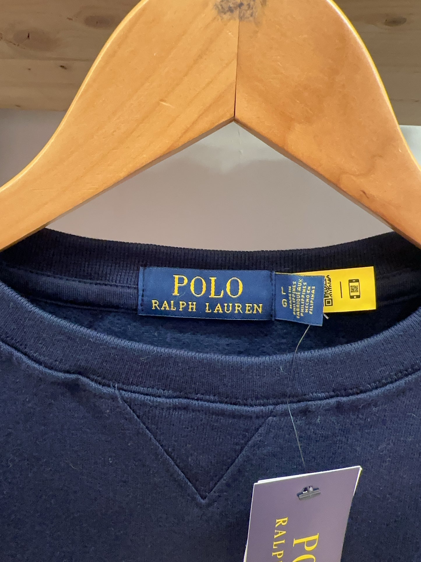 L - Polo Bear Ralph Lauren Sweatshirt