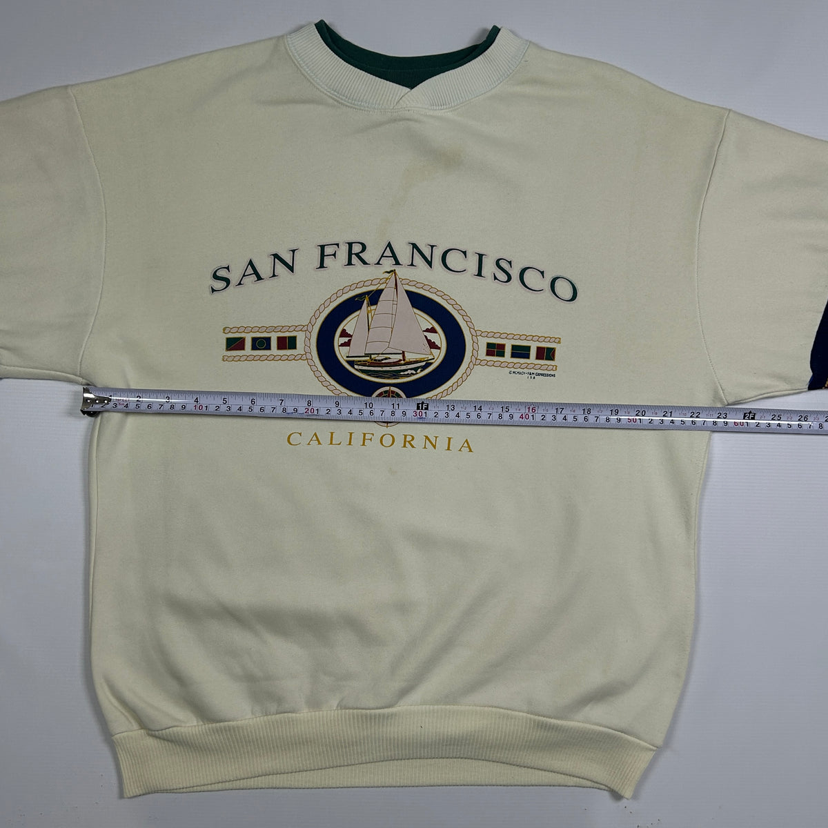 M - 1990's San Francisco California Graphic Crewneck Sweatshirt