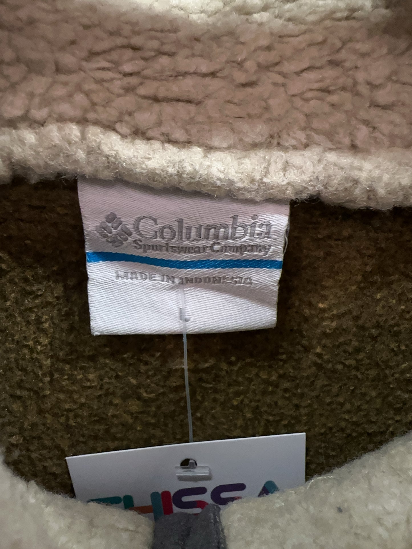 L - Columbia Fleece Quarterzip