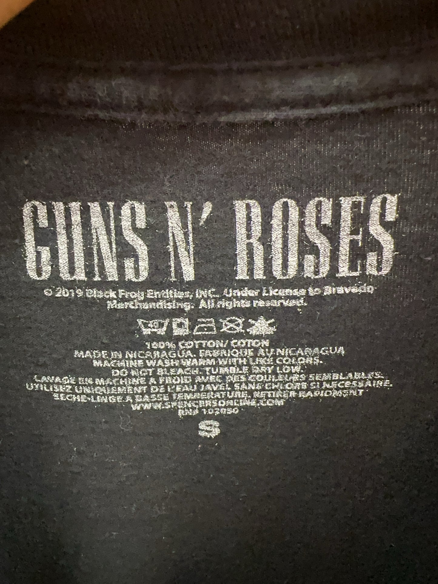 S - Guns N' Roses Band T-shirt