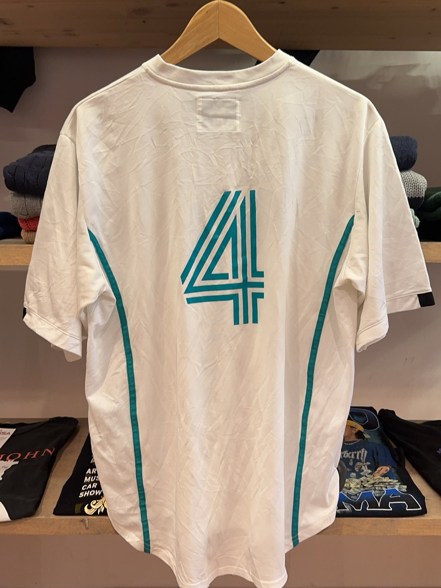 1990s Princeton Soccer Association (PSA) Admiral Away Football Shirt 4 - L