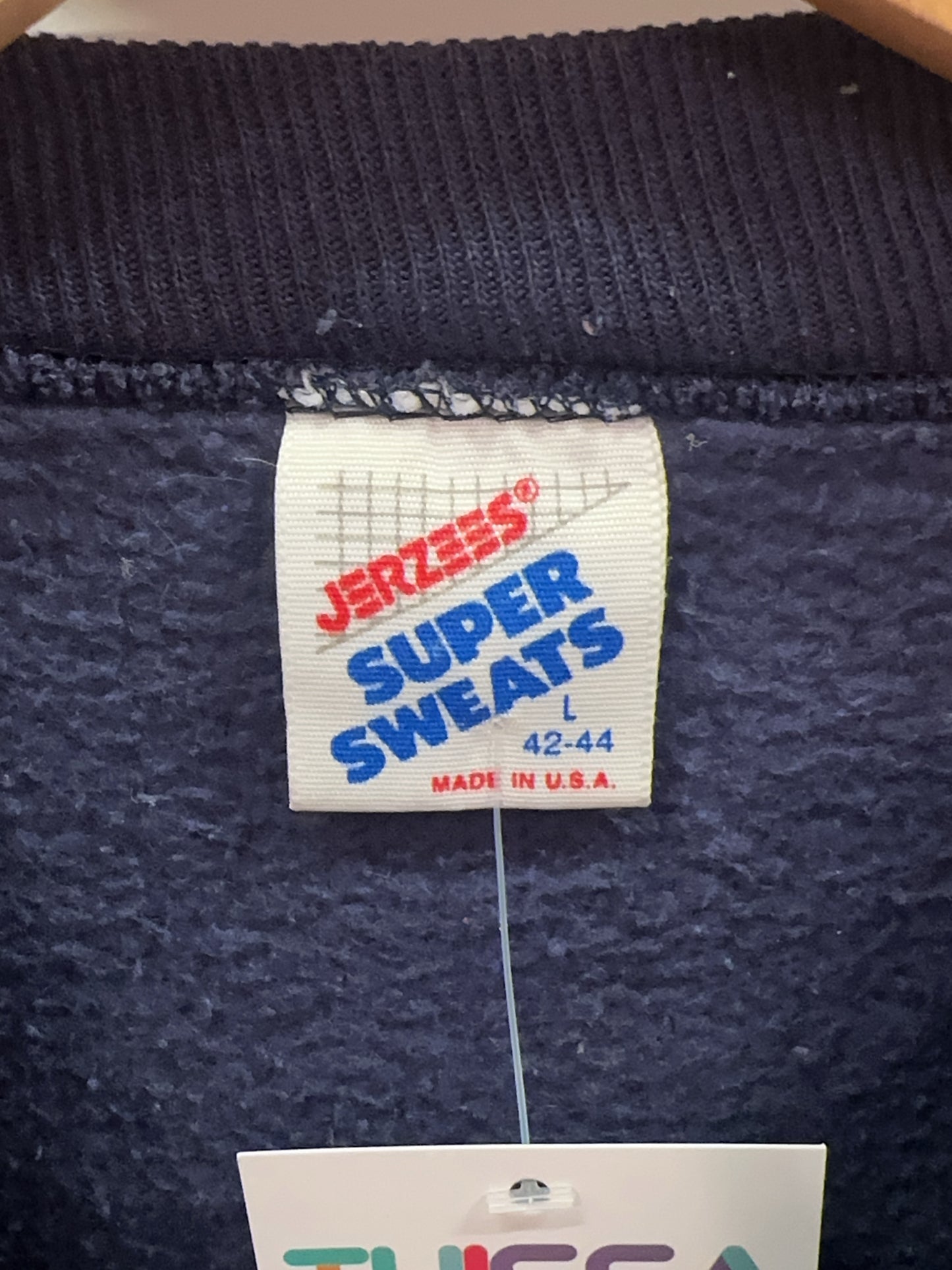 L - 1990s University of Michigan Jerzees Sweatshirt Wolverines