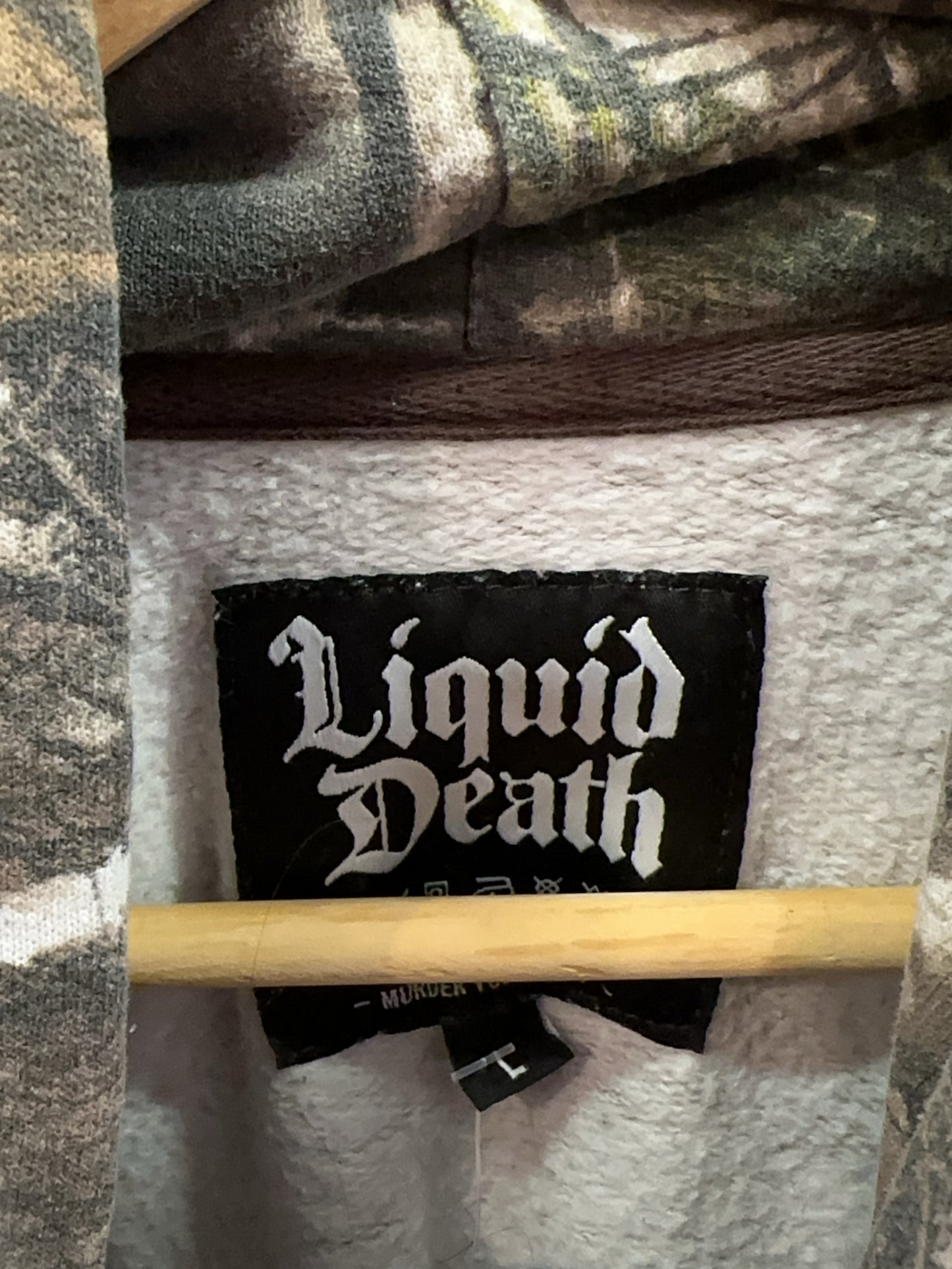L - Liquid Death Hoodie