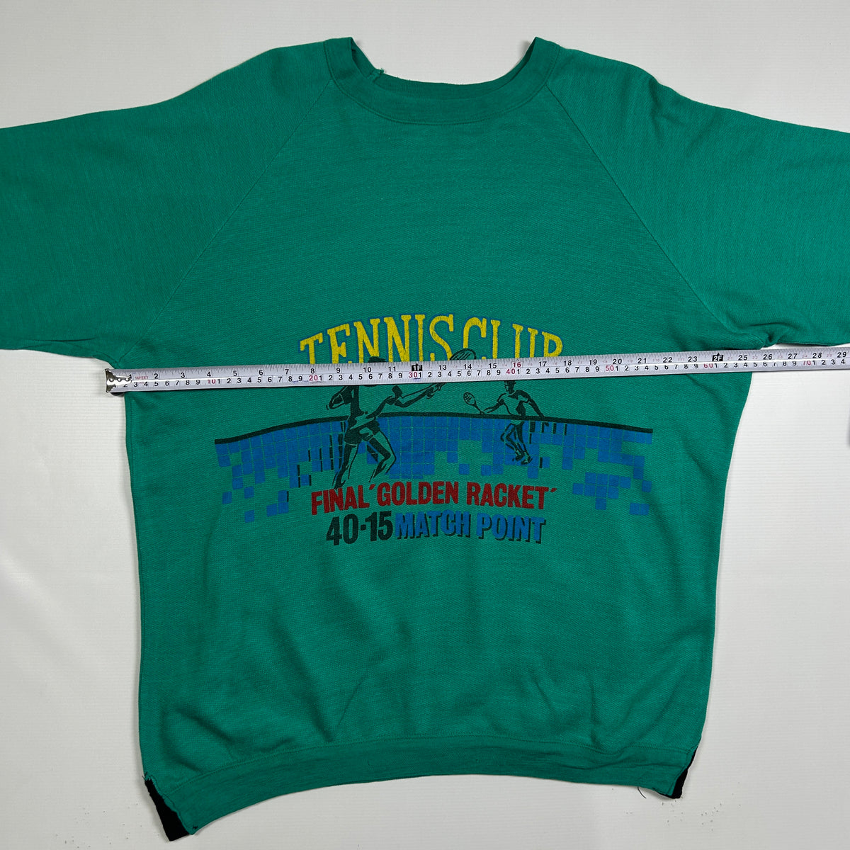 L - Vintage 1980's Tennis Club Graphic Sweatshirt