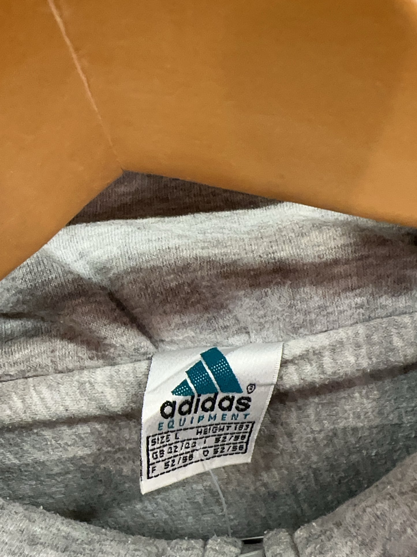 L - Vintage 1990's Adidas Equipment Quarterzip