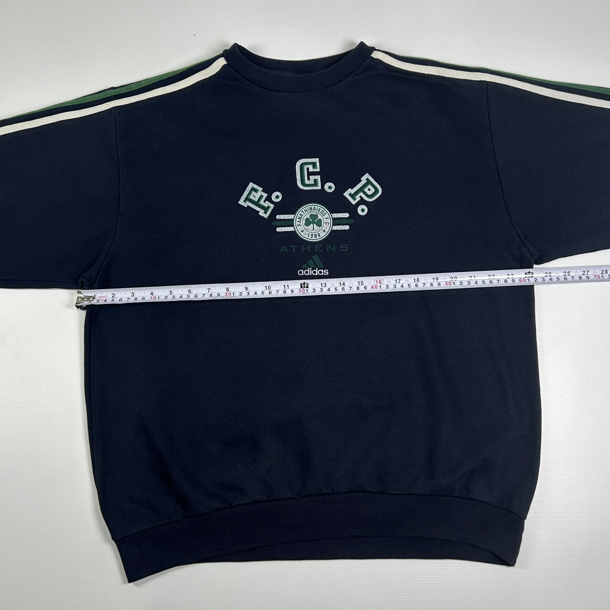 M - Vintage 1990's Adidas Panathinaikos Athens Crewneck Sweatshirt