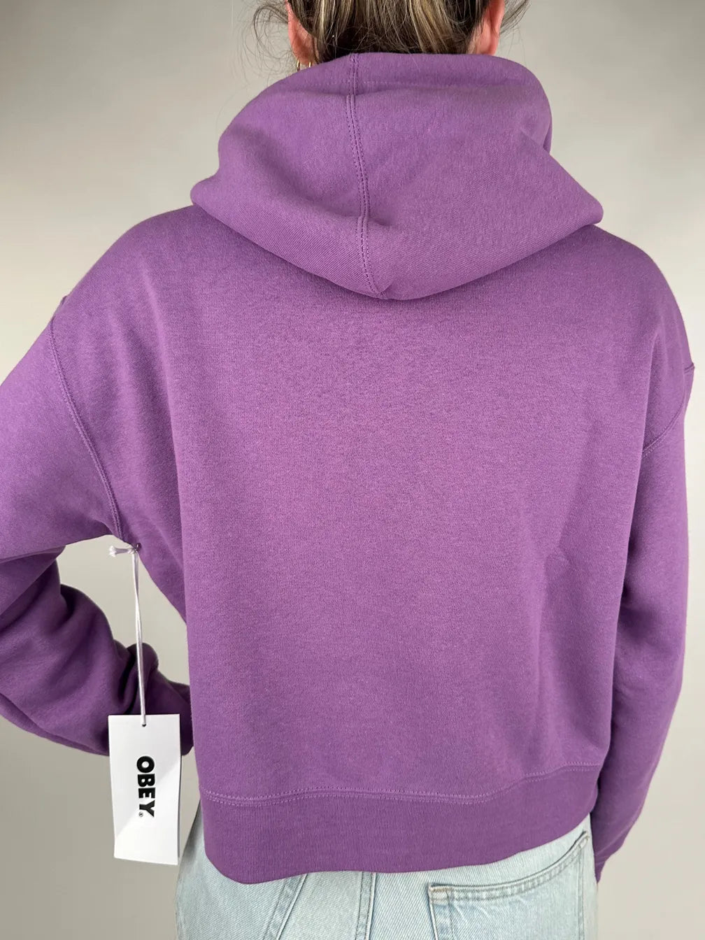 Obey - Cropped Hoodie - S